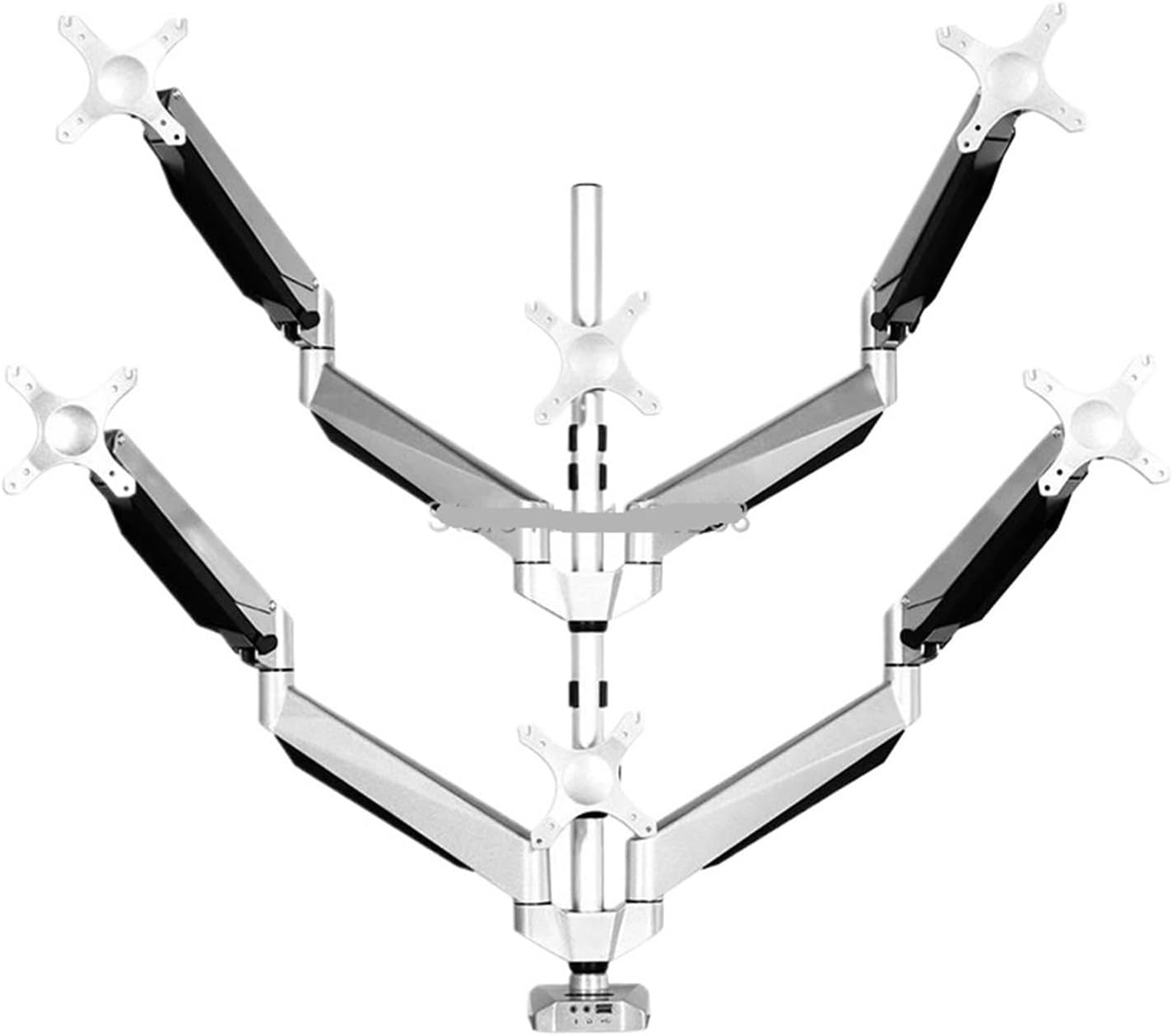 D7S Aluminum Full Motion Six Arm LCD LED TV Stand 10