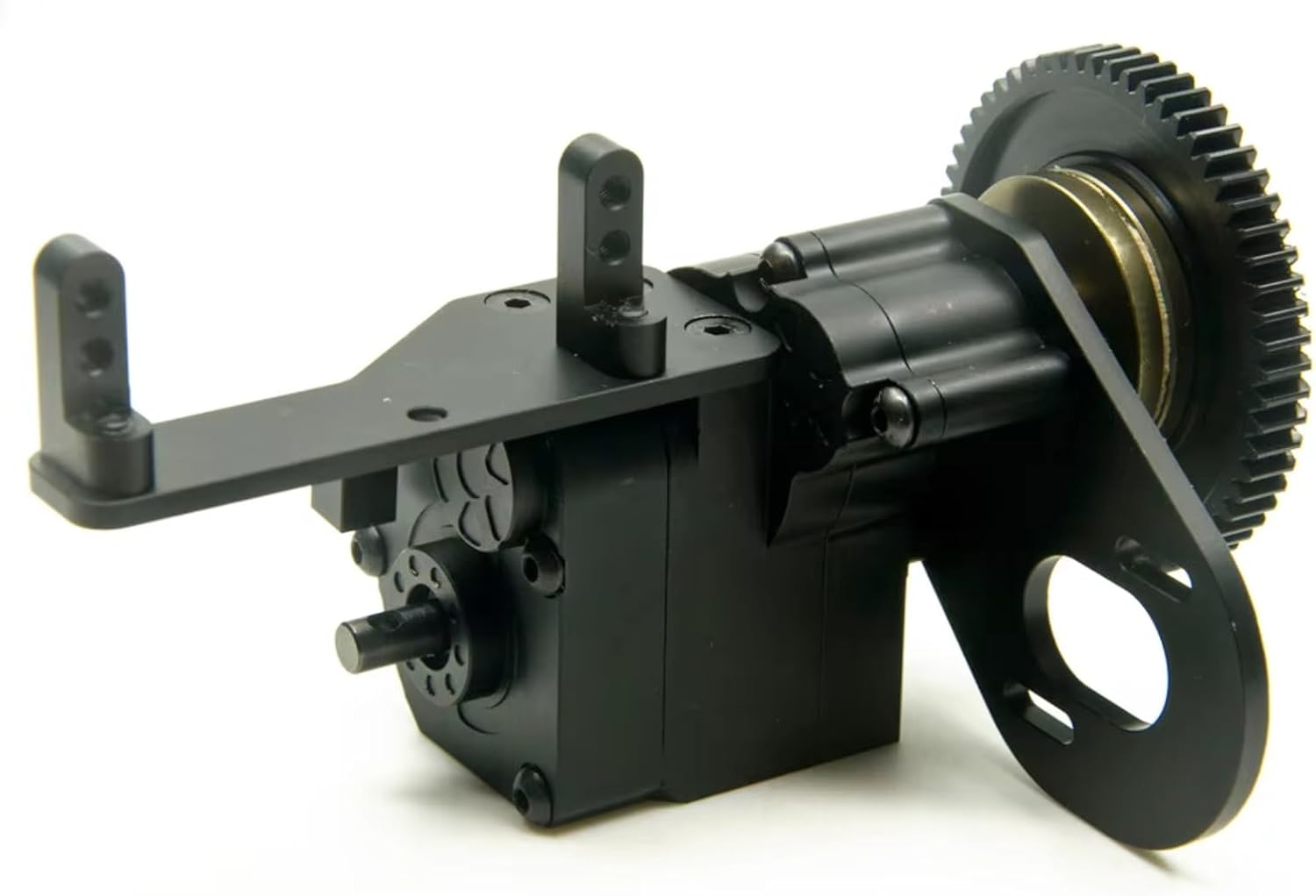 RC Gearboxes For Axial For SCX10 For Wraith 90018 1/10 Complete Metal 2 Speed Transmission Gearbox RC Crawler Car Truck Model Upgrade Parts(Gearbox)