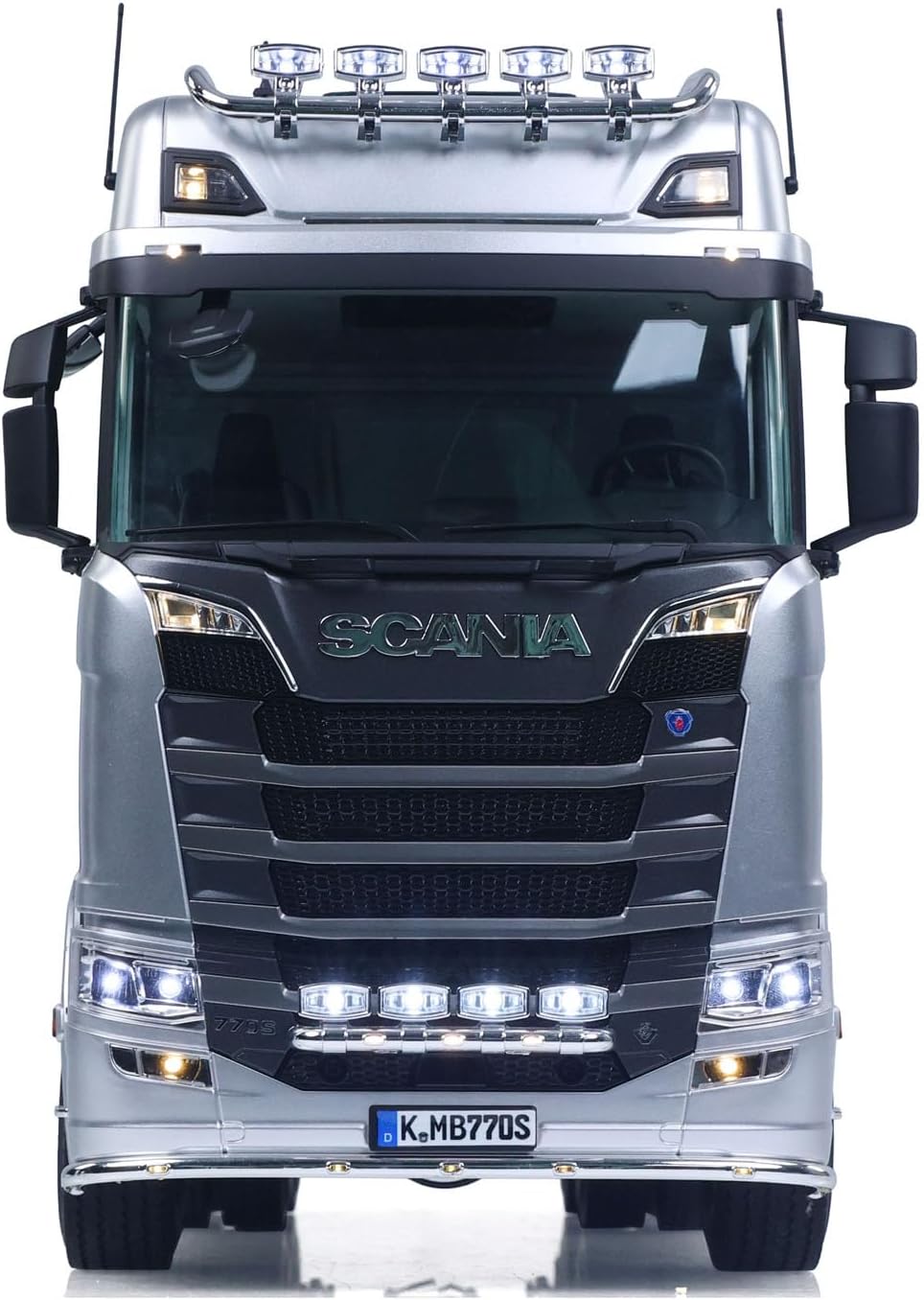 TOUCAN RC HOBBY 1/14 KABOLITE RC Tractor Car 770S 100 6x6 Romote Control Truck 2Speed Gearbox Differential Lock Vehicle 6WD Sound Light Model for Adult