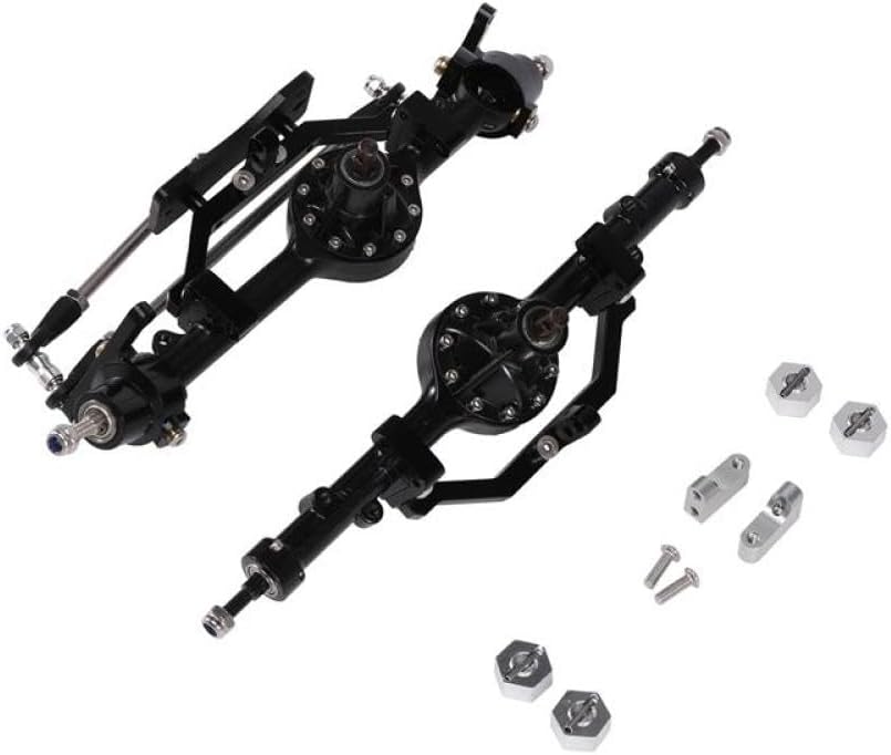 1/10 RC CNC Front Rear Axle Set Compatible With D110 Gelande II TF2 Yota II Models X59A