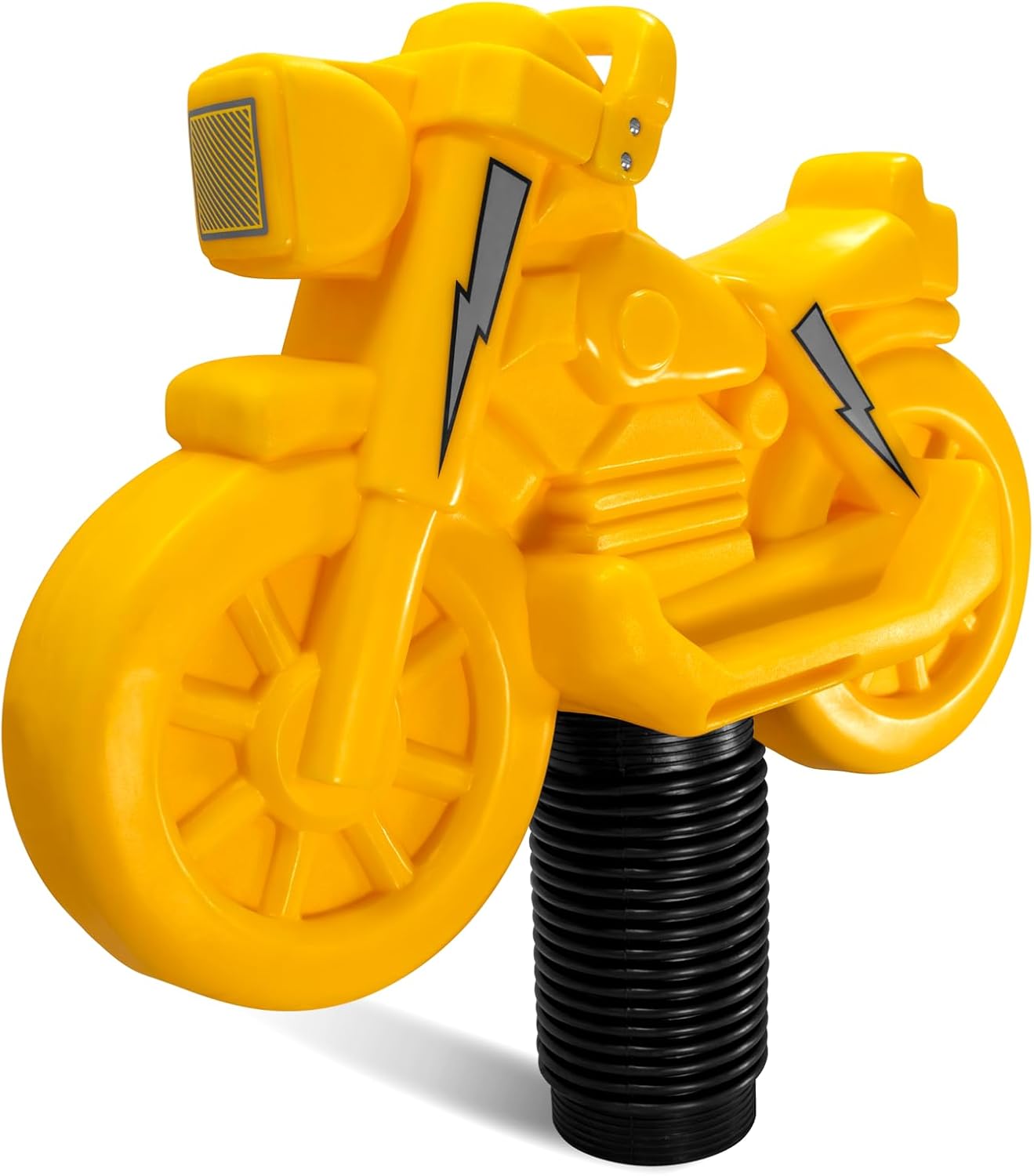 American Swing Spring Rider Roto-Molded Motorcycle Yellow