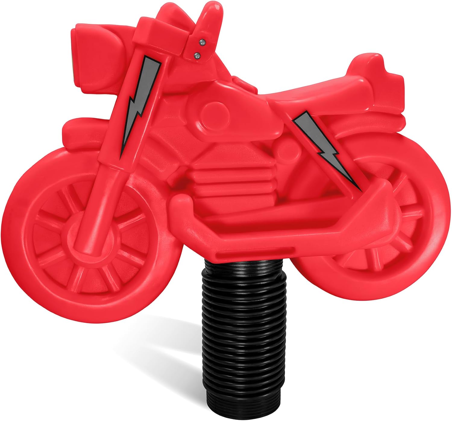 American Swing Spring Rider Roto-Molded Motorcycle Red