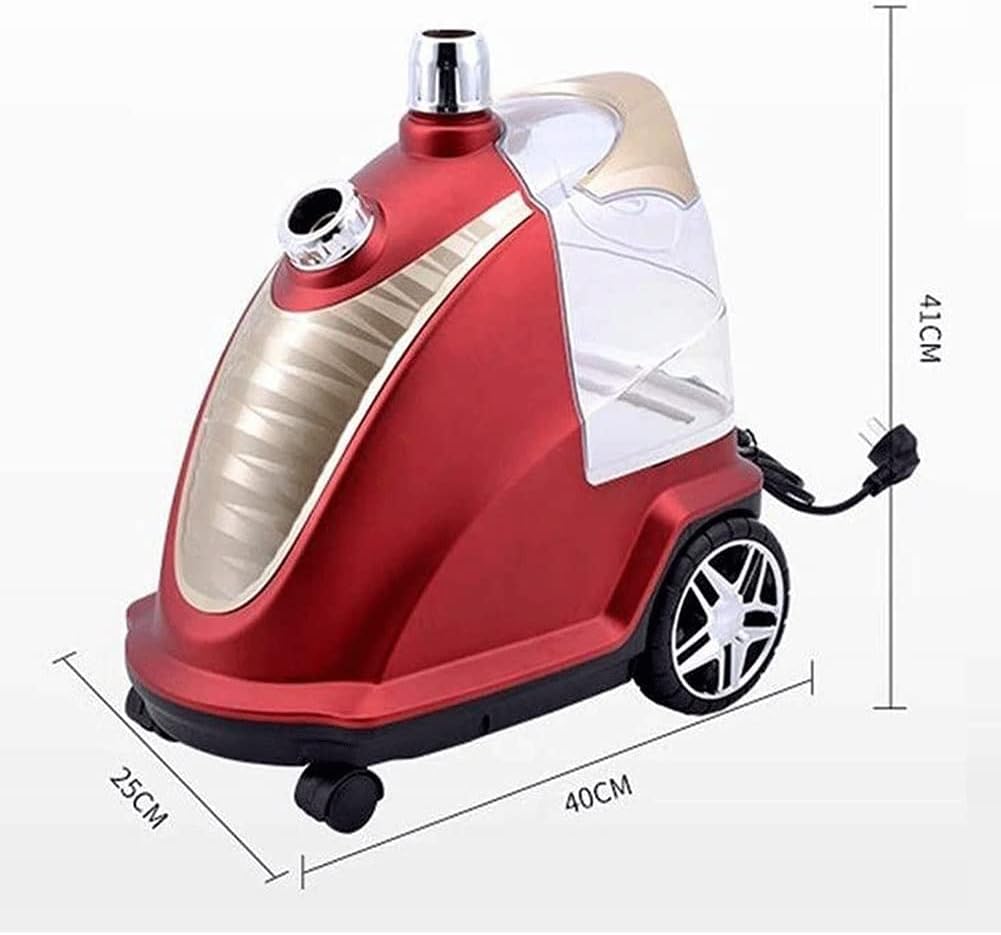 Clothes Professional Vertical Garment Steamer Double Pole Stretchable with 70-Ounce Water Tank Built-in Ironing Board and Garment Hanger Household 1800W Small Iron Handheld Ironing