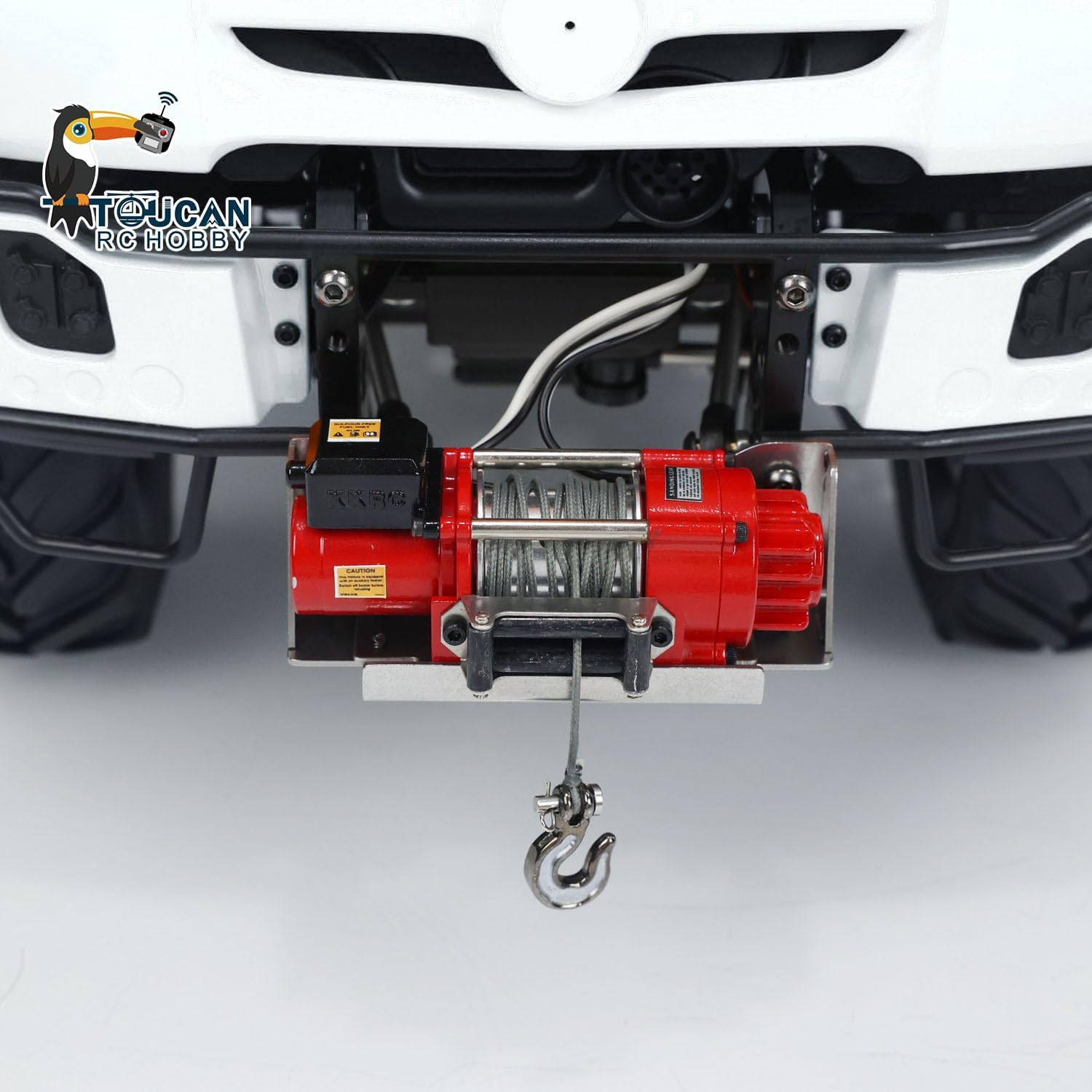 TOUCAN RC HOBBY 4WD 1:10 RC Off-Road Vehicle RTR UNI U423 4X4 Radio Control Crawler Car Model Aluminum BoxLight Sound Differential Lock for Adult