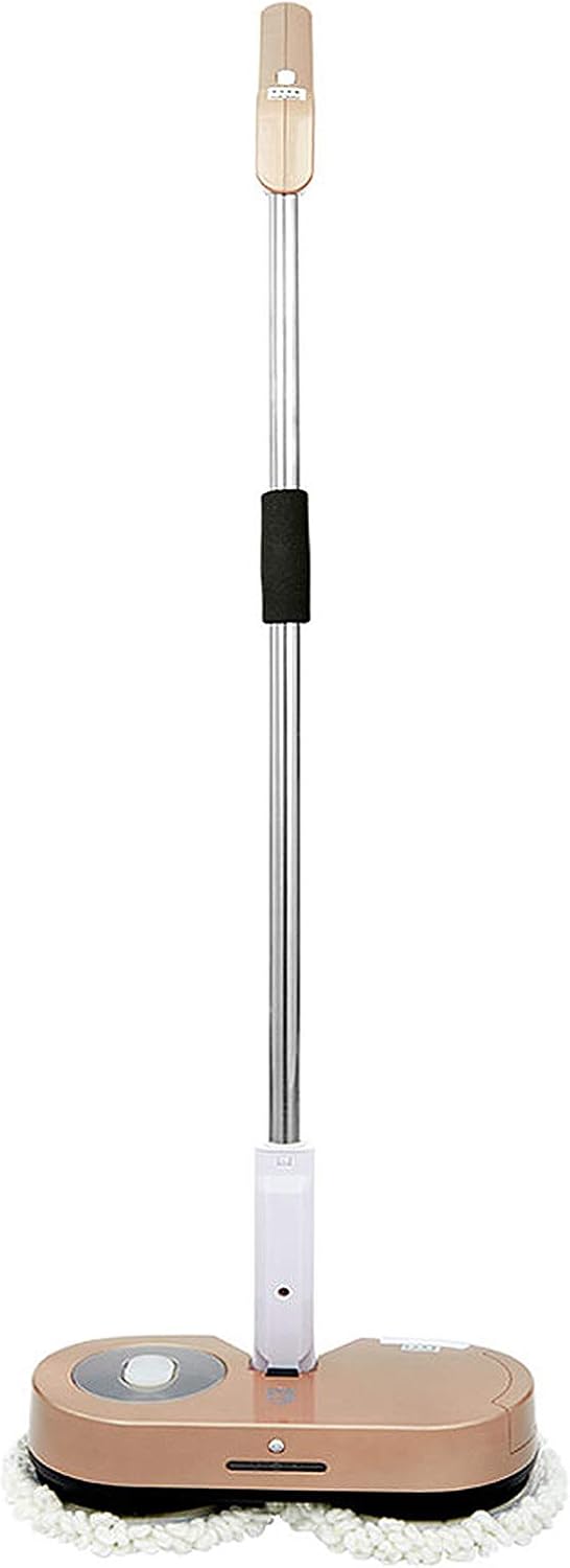 Steam Mops Home Wireless Electric Mop Mopping Machine Cleaning Machine Hand-Held Vacuum Floor And Carpet Steam Cleaner with LED Light Orange