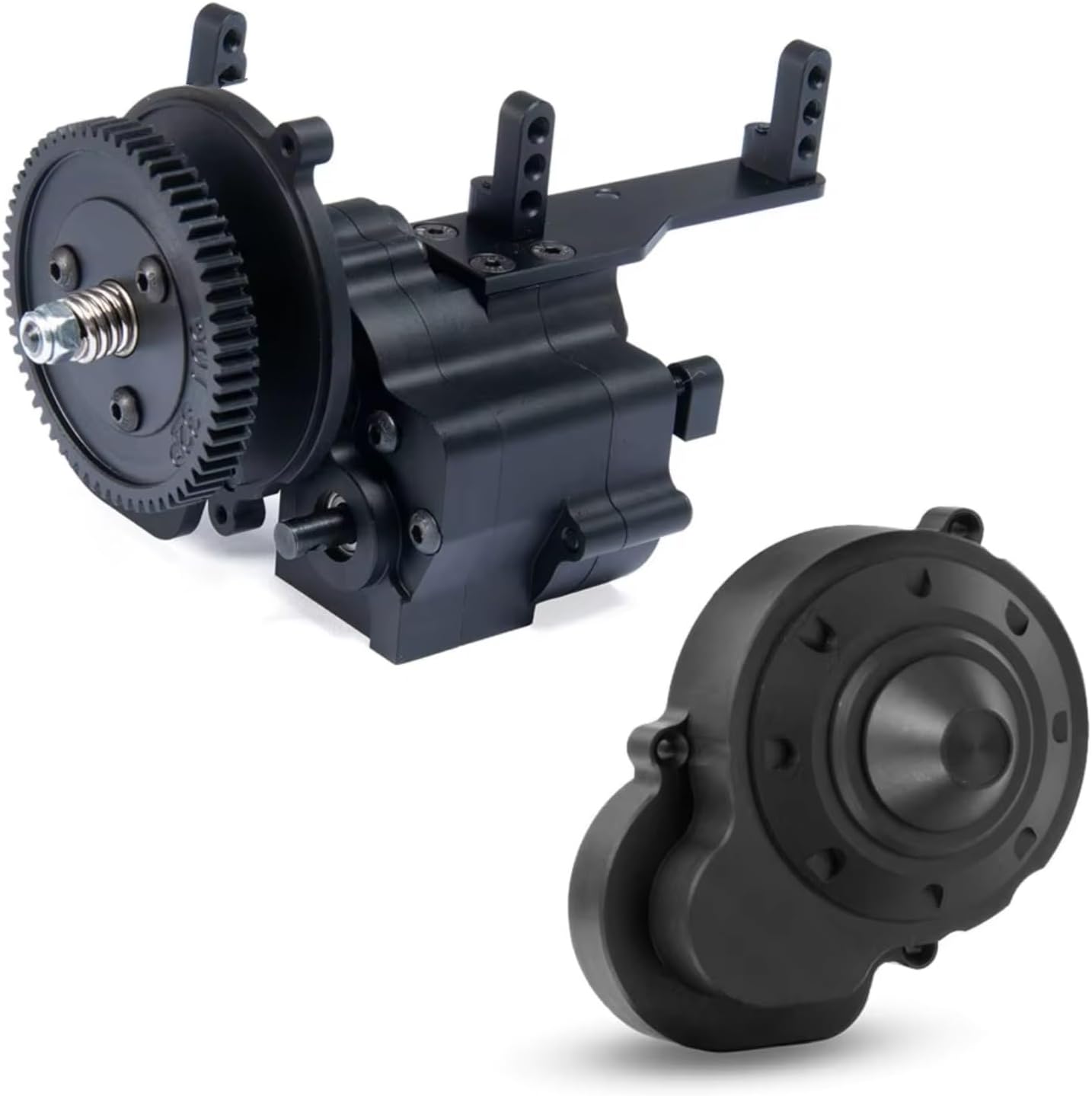 Rc Repairs Spare For Axial For Wraith RR10 90048 90018 90053 1/10 Aluminum 2 Speed Transmission Center Gearbox Cover RC Crawler Car Parts(1 Set)