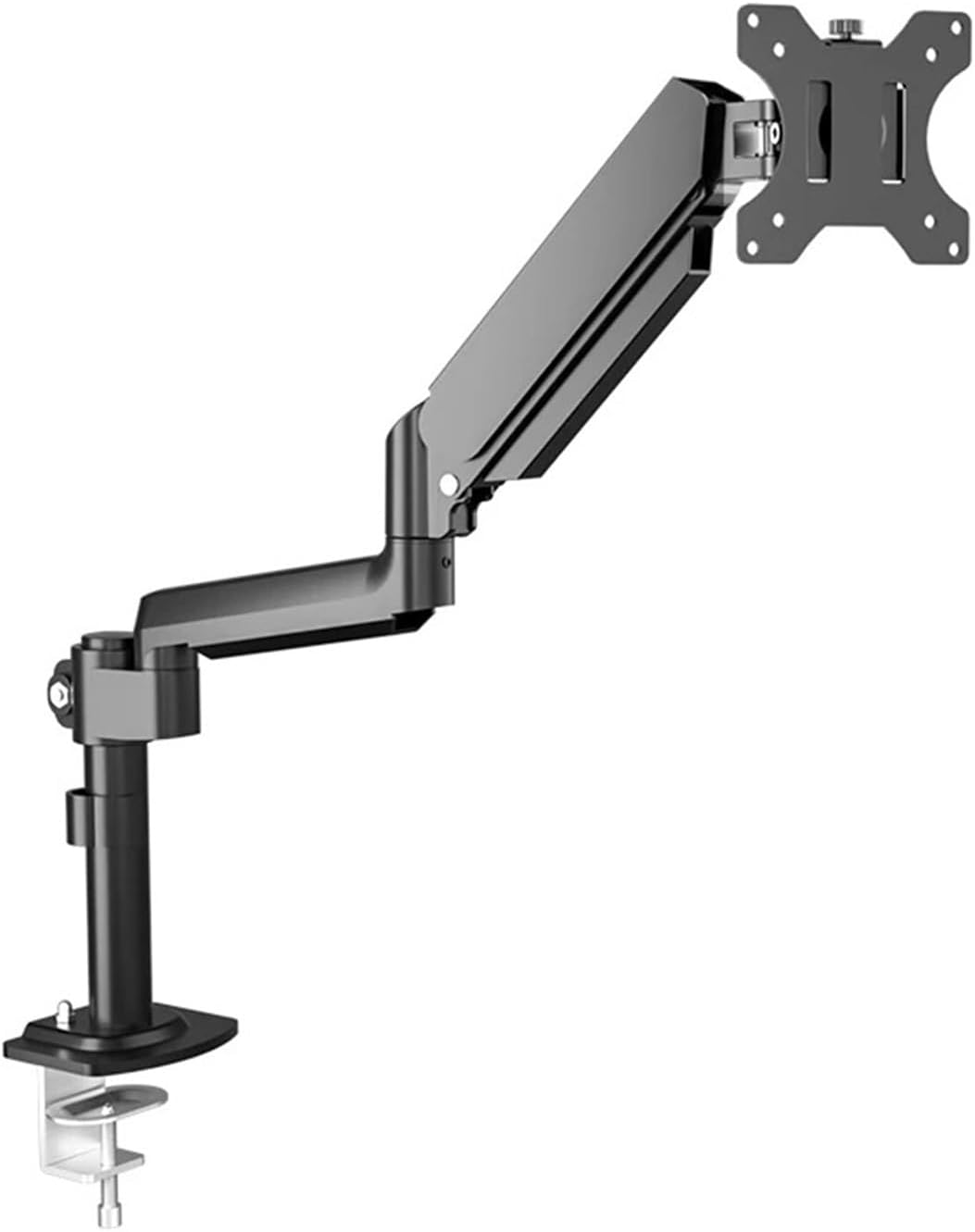 17-32 inch LED Monitor Desktop Stand Gas Spring Full Motion Articulating Arm, TV Mount, VESA H1 Support for PC