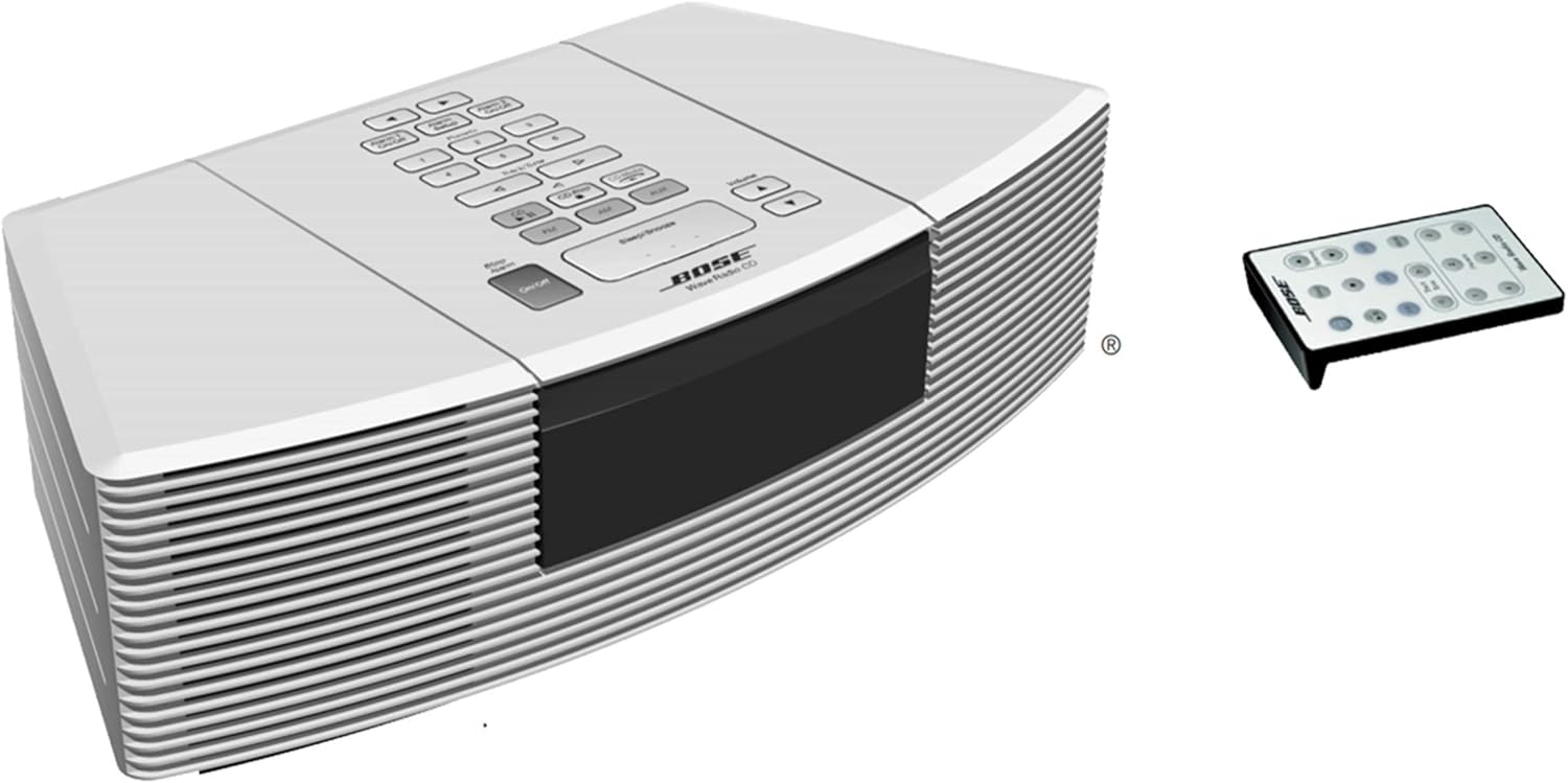 Bose Wave Radio/CD Player - AWRC-1P White Certified (Renewed)