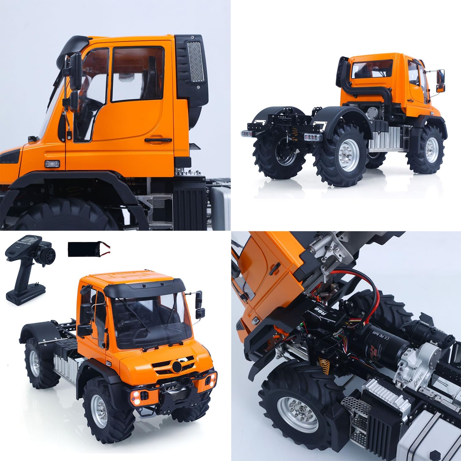 TOUCAN RC HOBBY U535 Lite 4X4 1/14 Remote Control Rock Crawler Car RC Off Road Vehicle Metal Drive Shafts 2Speed Gearbox Brushless Motor ESC