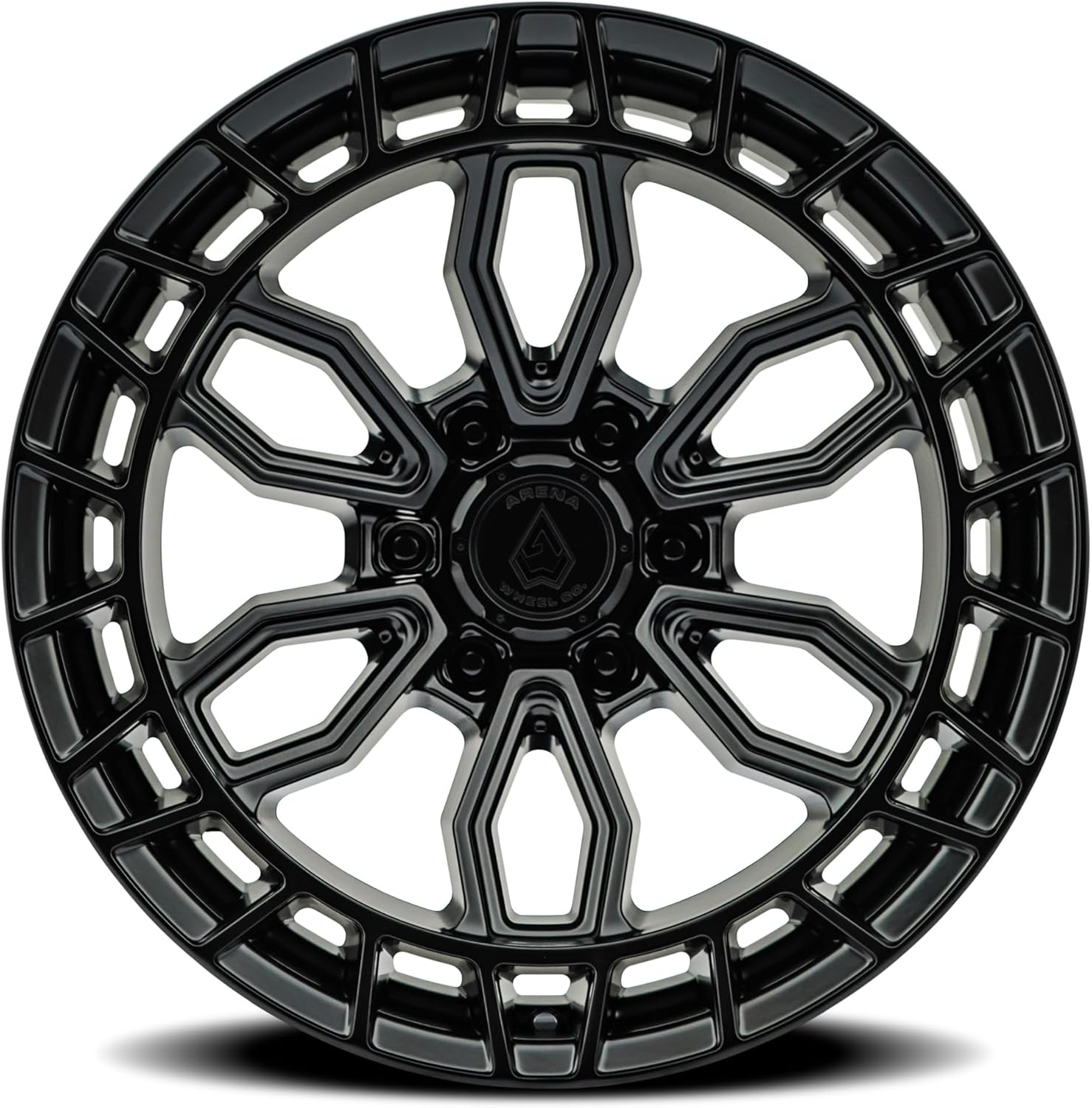 A102 Recon Wheel, Satin Black, Size: 20x10, Bolt Circle: 6x135 (-18mm Offset)