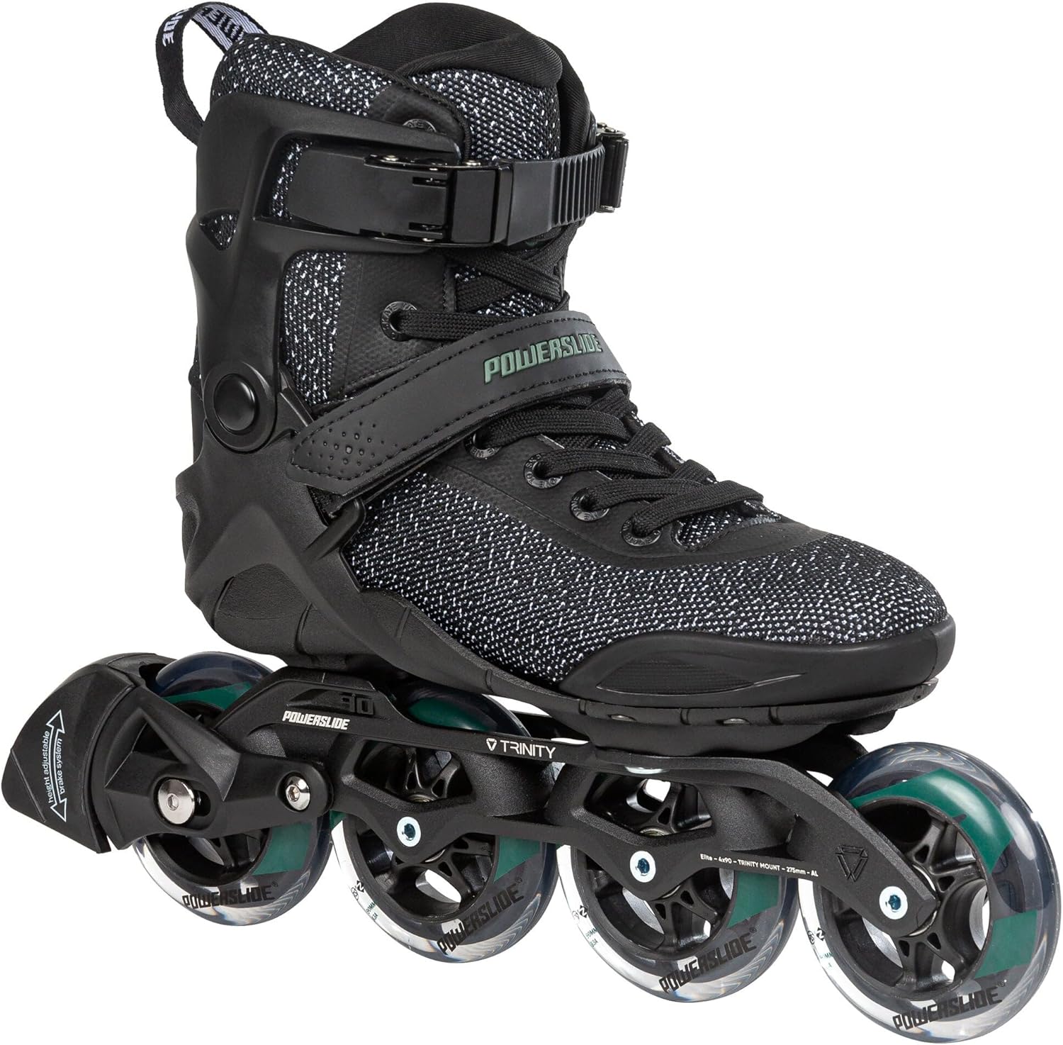 Powerslide Phuzion Enzo BW 90 Inline Skates Fitness for Men and Women