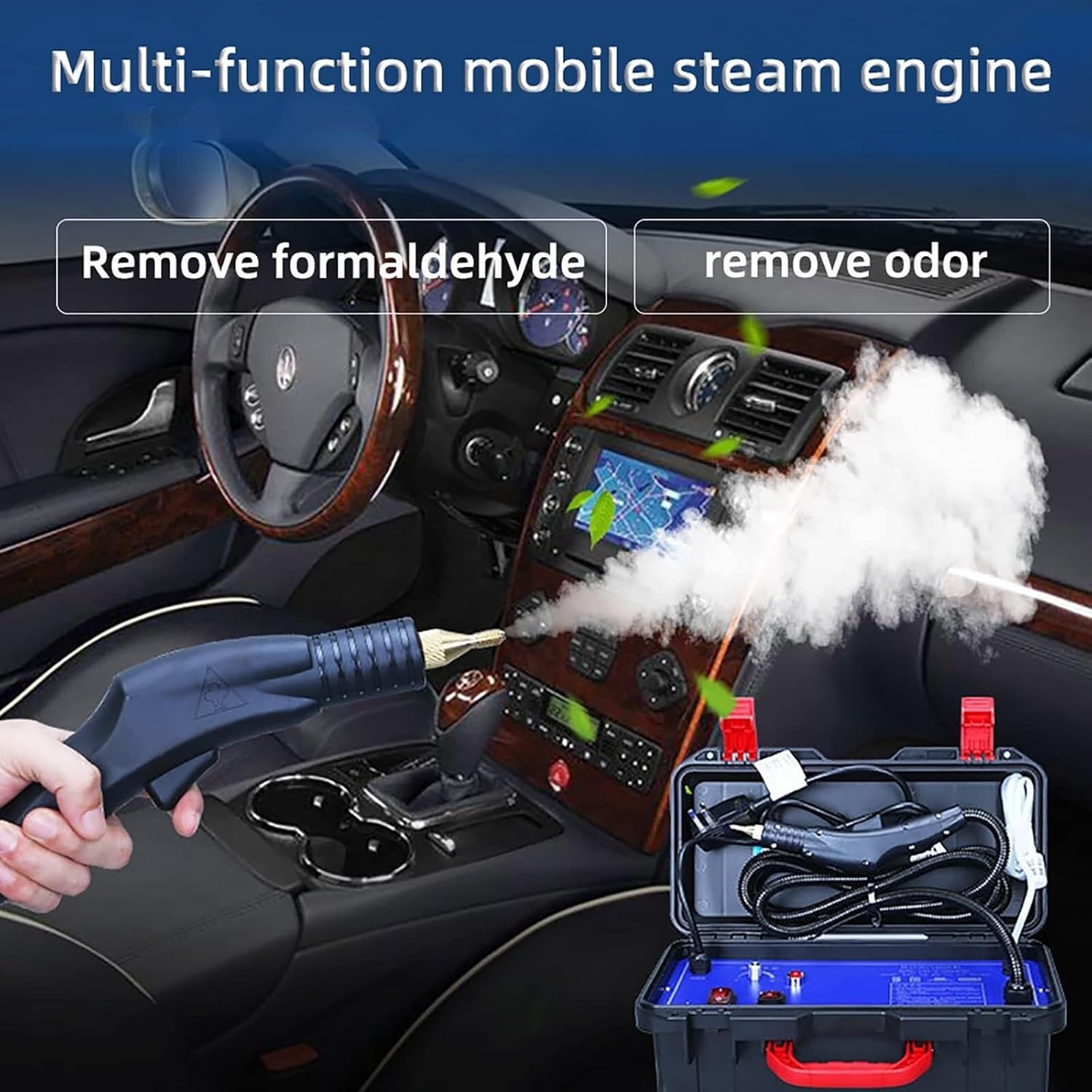 KANGJIEM High Temperature pressurized steam Cleaner, Handheld high Pressure steam Cleaner, Cleaning System Automatic Pump steam Cleaning Machine