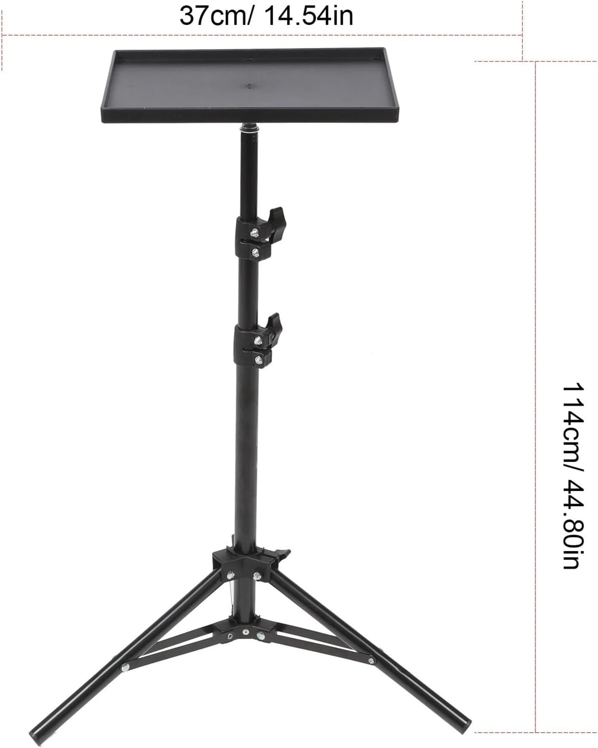 Projector Tripod Tray Sound Card Stand Laptop Platform Stand 1/4