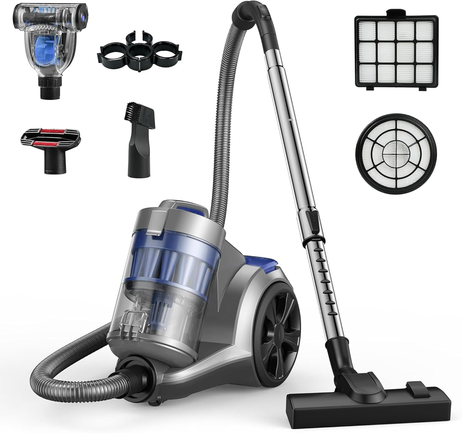Aspiron Bagless Canister Vacuum Cleaner CA033
