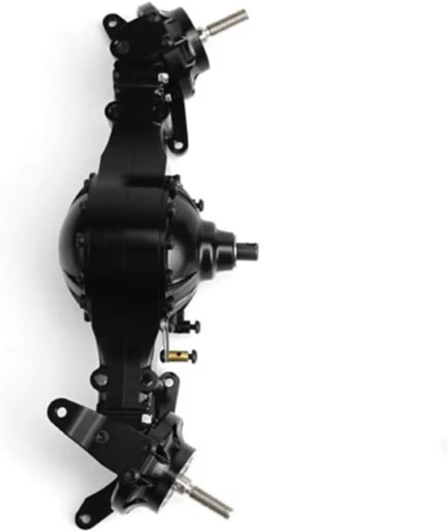 RC Axle Models For Tamiya TH02067 1/14 4X4 4WD Metal Front Diff Lock Rear Axle Tractor Truck Model Outdoor For Toys Accessory