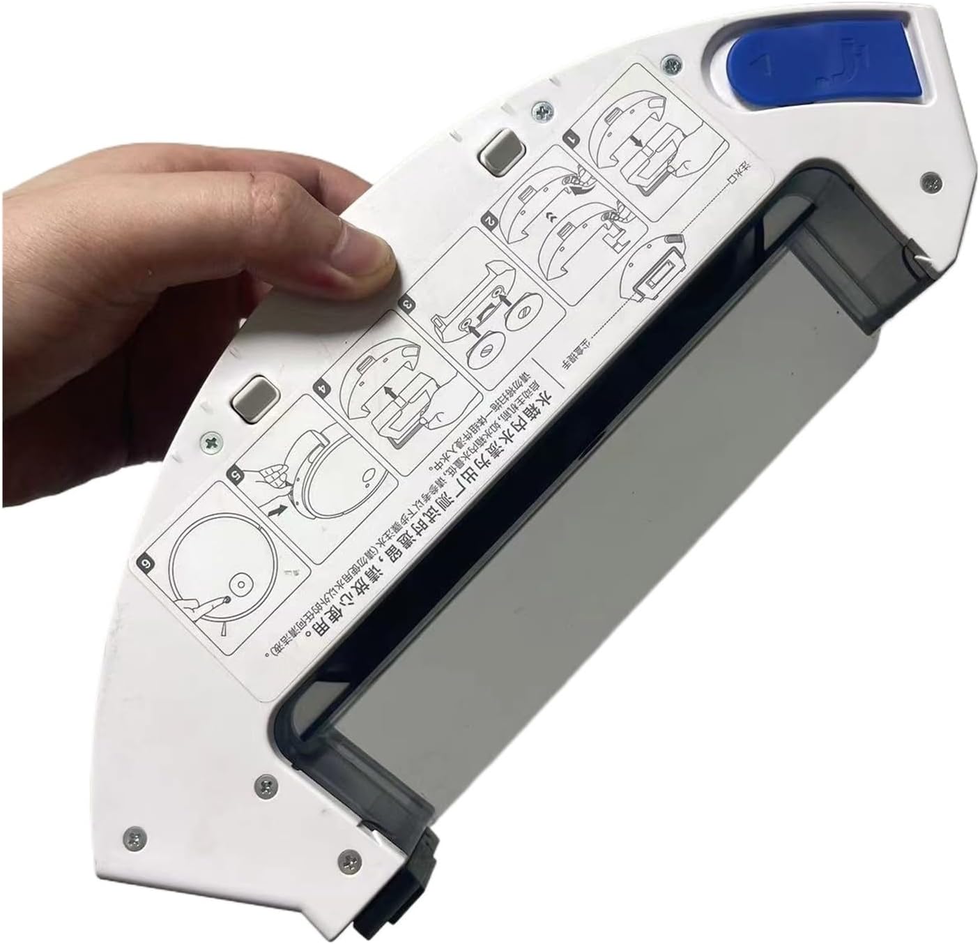 JEYQXZPG Compatible for Ecovacs ，Compatible for Deebot，N9+ ，Compatible for Yeedi,Mop Station Pro Robot Vacuum Cleaner Cleaning Cloth Holder Replacement Parts