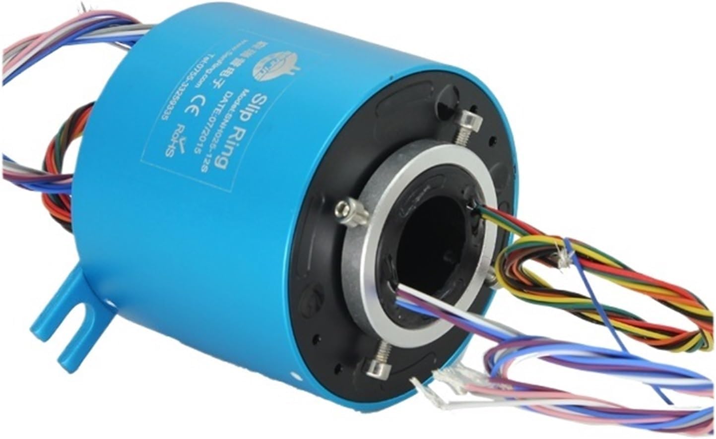 Selling for Signal 12 Wires/Circuits Contact, Inner Size 25.4mm of Through Hole/bore Slip Ring