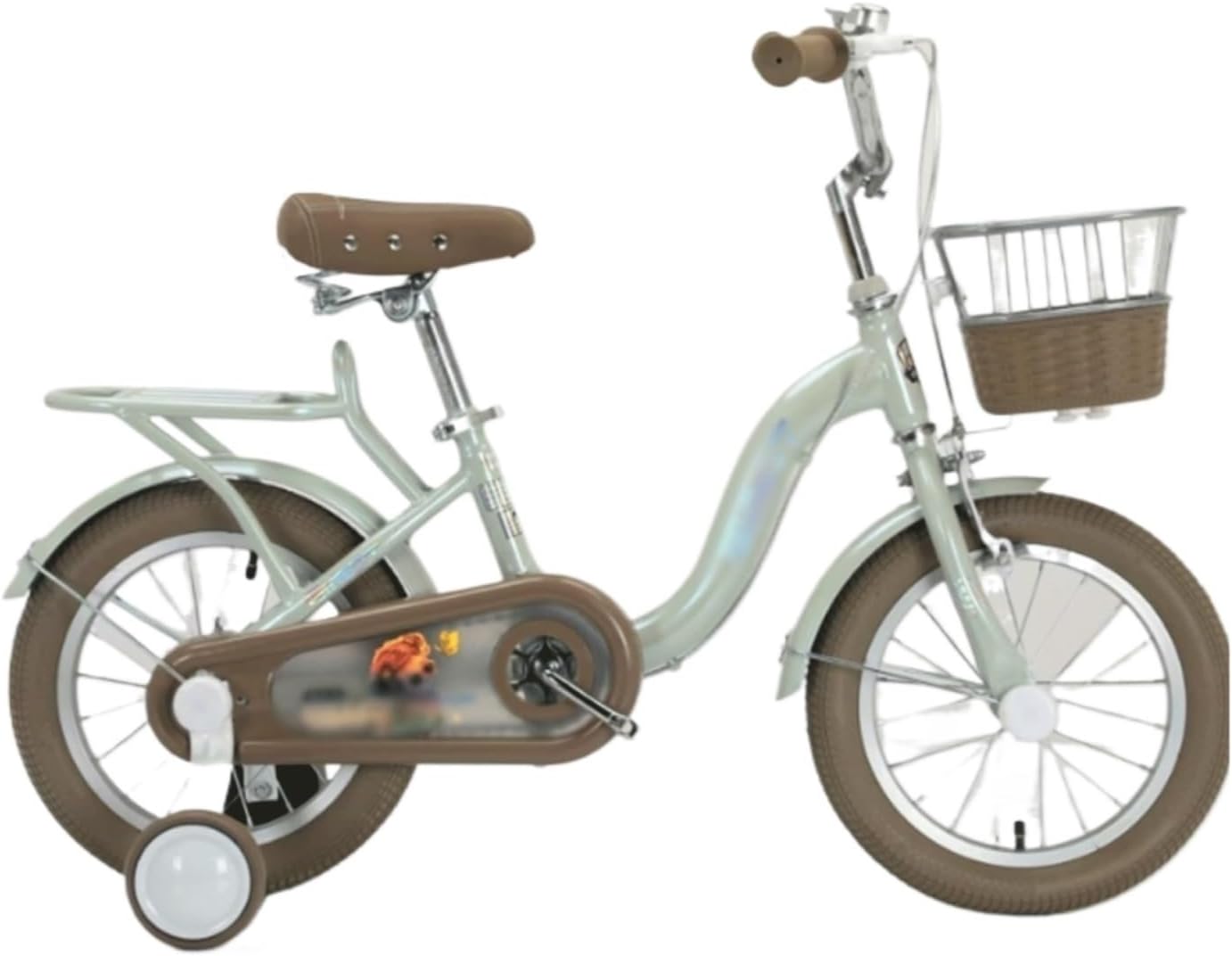 Wiggle Scooter Bike for Kids Bike with Training Wheels Back Seat Children Bicycles