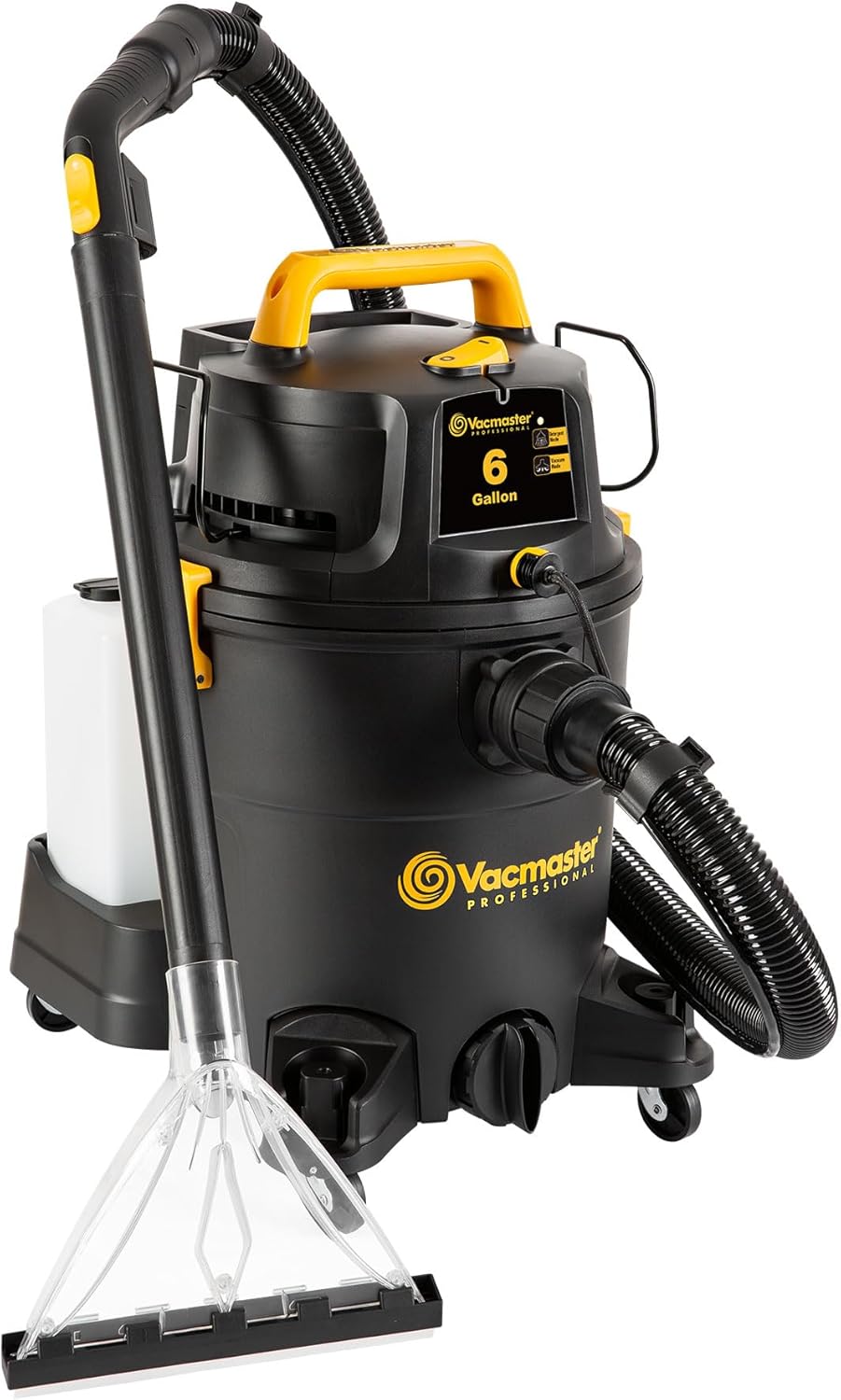 Vacmaster VK609PFR 0201 6 Gallon 5.5 Peak HP 3-in-1 Wet/Dry/Upholstery Shampoo Vacuum Cleaner