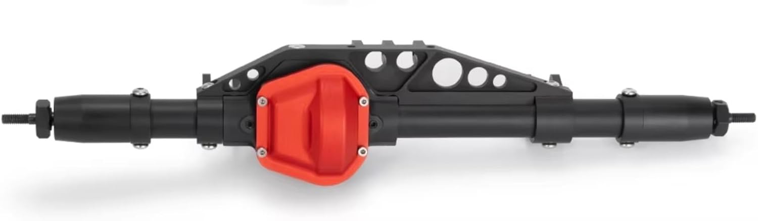 Compatible with Axial for Wraith 90018 90053 90048 RR10 1/10 RC Cars Parts Metal and Front and Middle Rear Axles Set RC Front and Rear Axle(1Set)