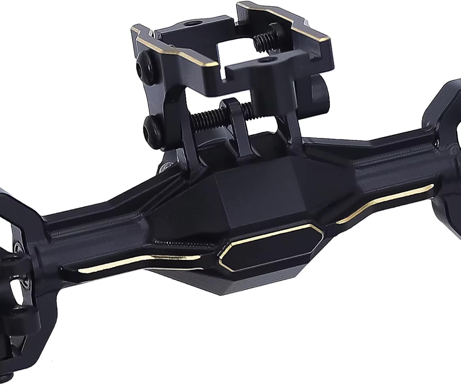 Rc Crawlers Axles For TRX4-M 1/18 Brass Black Front Rear Portal Axle Upgrade Ground Clearance 5.5MM Metal Parts Repair RC Crawler(1set)