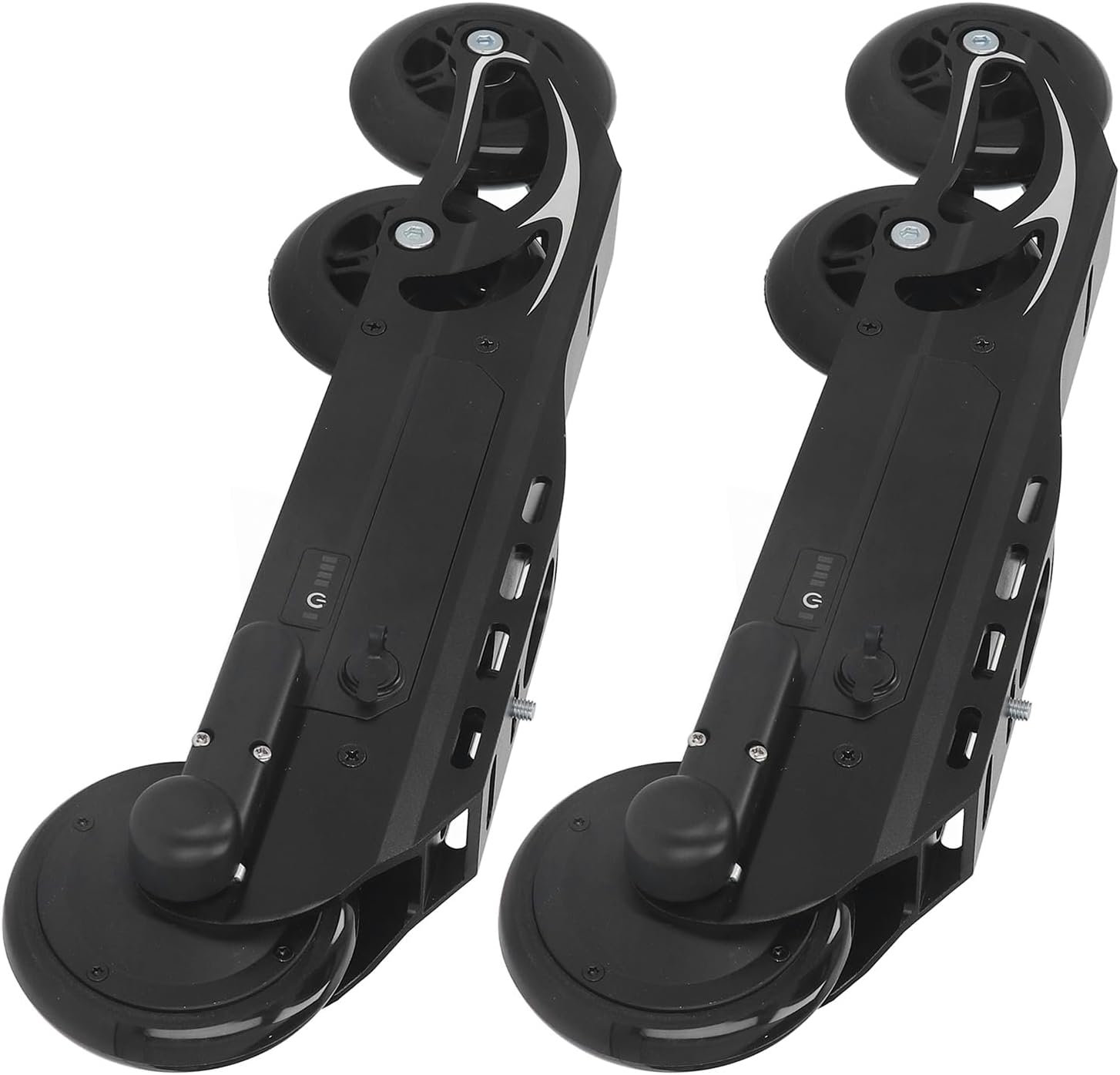 Electric Roller Skate Electric Inline Skates Roller Skate, Composite Frame Good Workmanship Dual Wheel Drive Electric Roller Skate for Remote Control for Effortlessly Smoothly