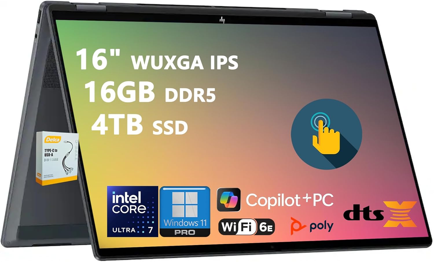 HP OmniBook X Flip 2-in-1 Laptop | 16