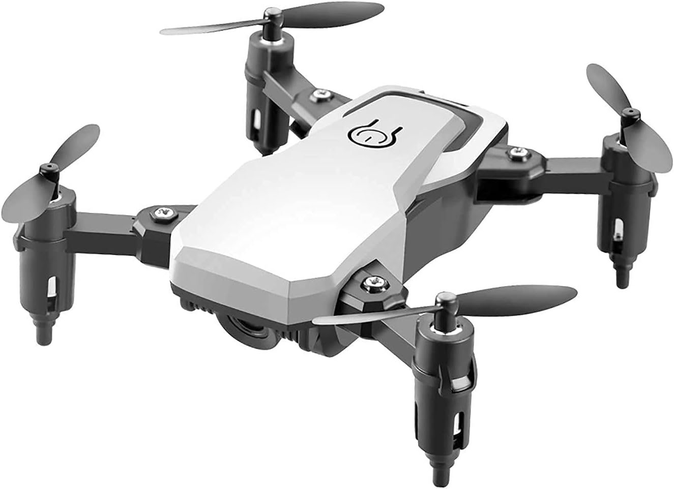 Mini Drone FPV Foldable RC Drone with 4K Camera for Beginners RC Quadcopter with Gesture Control Path Flight 3D Flips Headless Mode 24 Mins Flight White