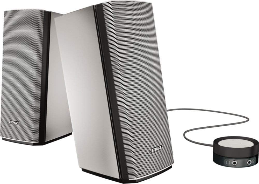 Bose Companion 20 Multimedia Speaker System Silver (Renewed)