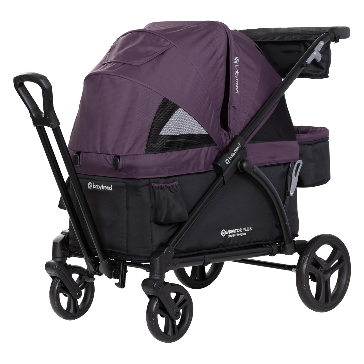 Baby Trend Navigator Plus 2-in-1 Stroller Wagon, Dash Plum