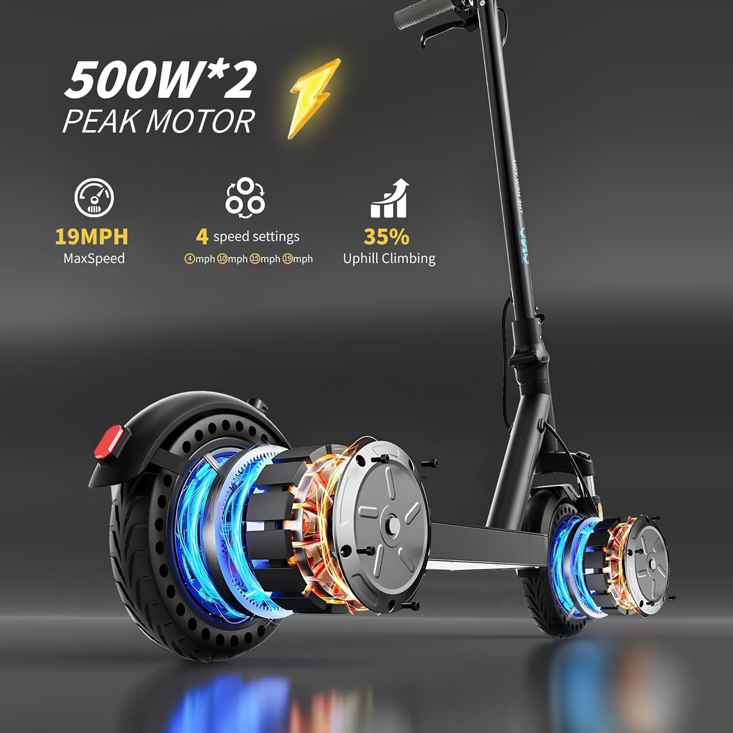 Electric Scooter, 350W/500W E-Scooter, 8.5