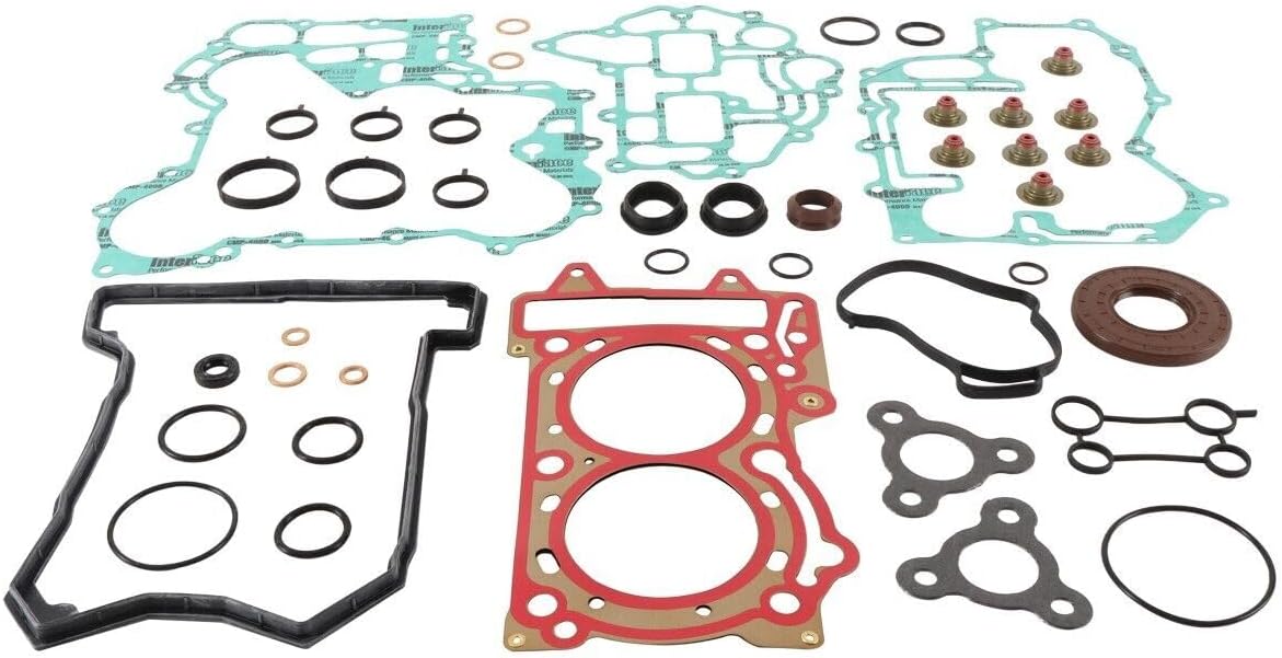 Generic Motorcycle & Scooter Replacement Parts & Accessories For Ski-Doo MXZ Sport 600 ACE, 2011-2015, Full Gasket Set with Seals Index-TRF965-2618, black