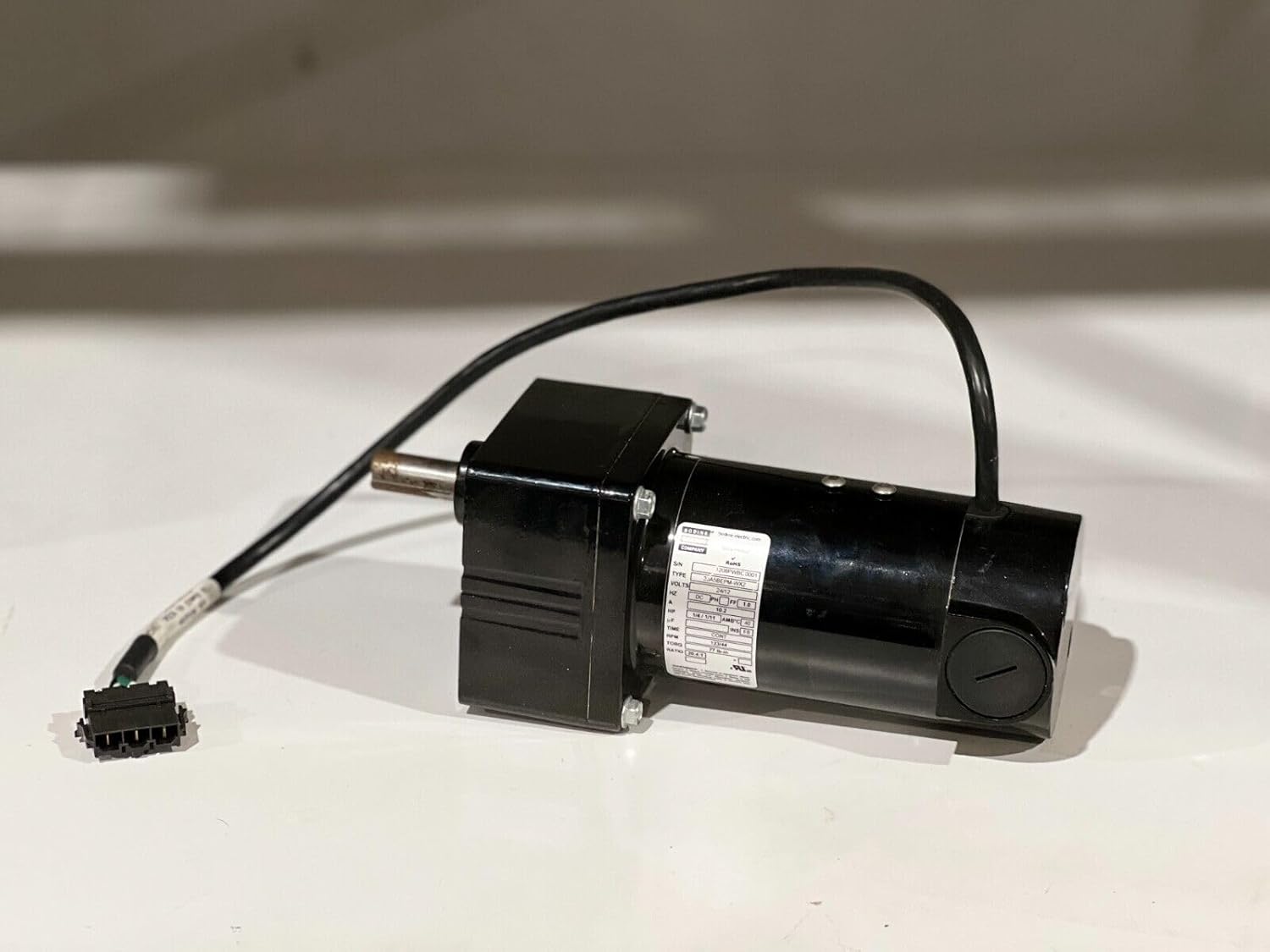 #US Electric Model 1408-33A-WX Series 12/24V DC Parallel Shaft