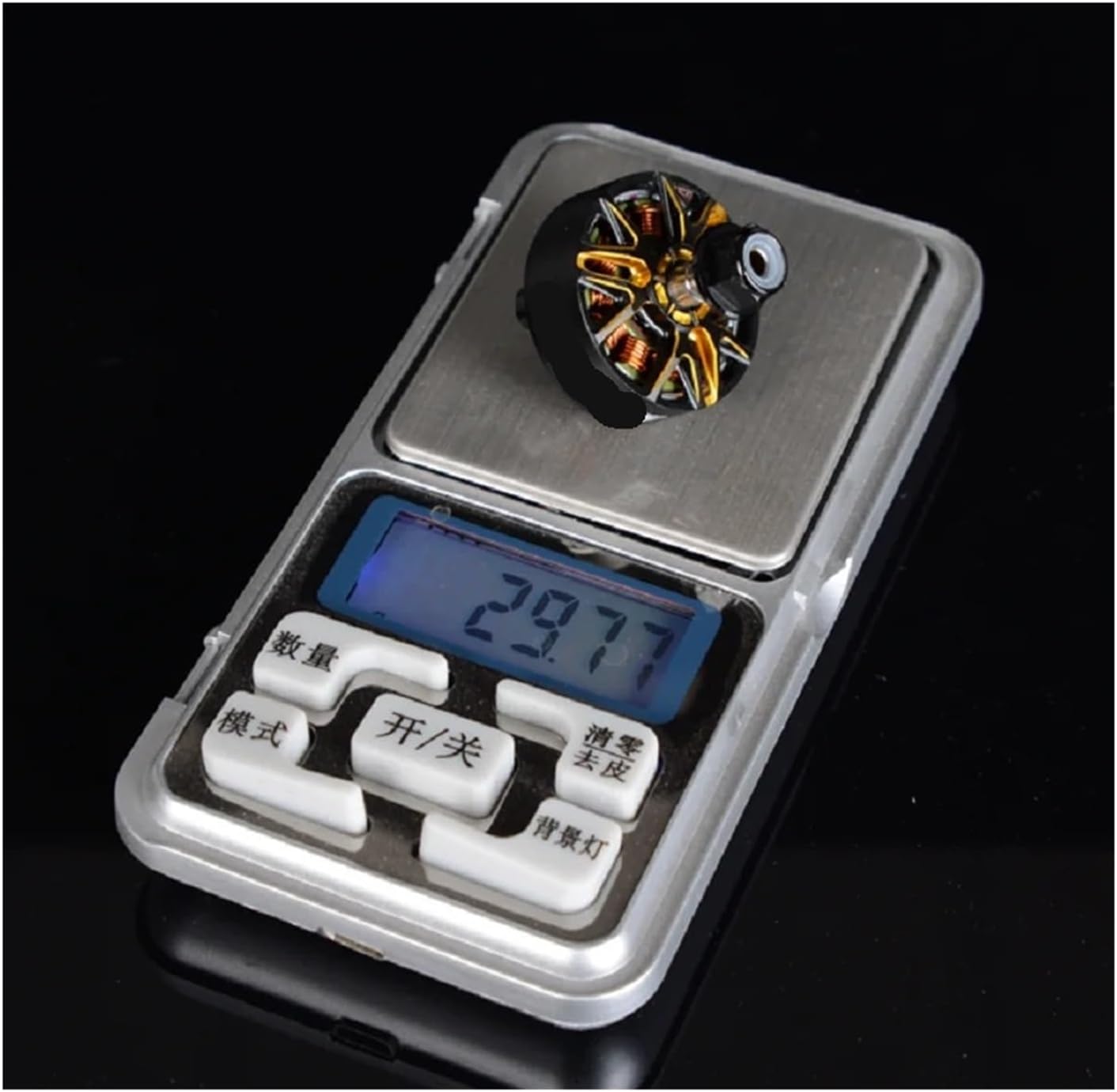 V4 2207 2040KV 5-6S FPV Brushless Motor, Compatible for 5inch Propeller for RC Racing Freestyle Drone(4pcs Black 1960KV)