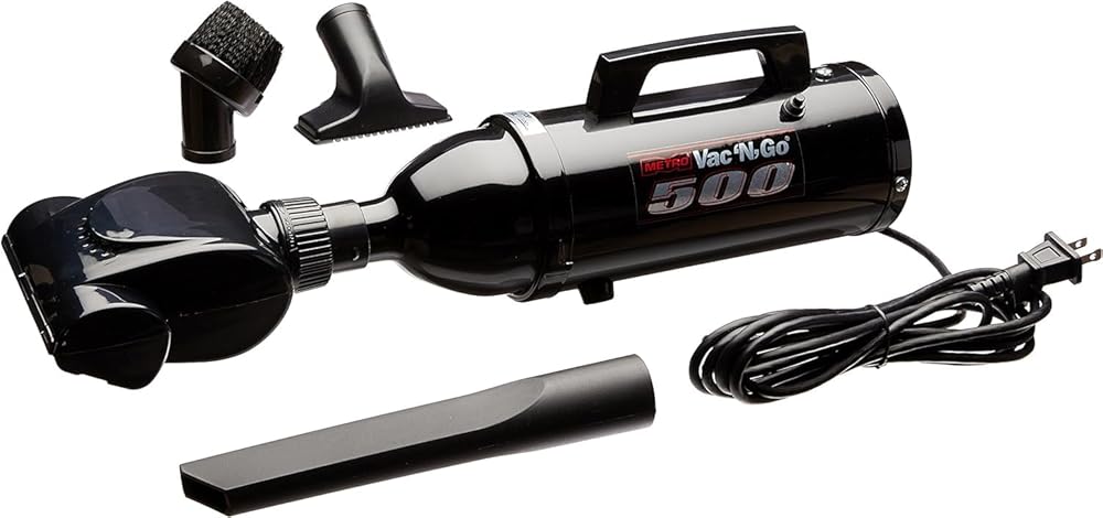 MetroVac VM4B500T VAC'N'GO Hi Performance Hand Vac - Powerful Home & Automotive Vaccuum & Air Duster - Portable Office & Car Cleaning Supplies