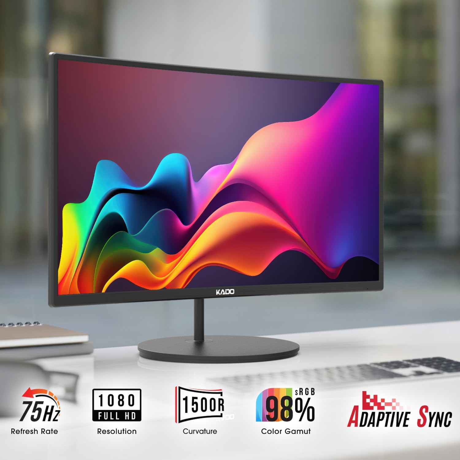 Kado Triple Monitor Setup - 3-Pack 24