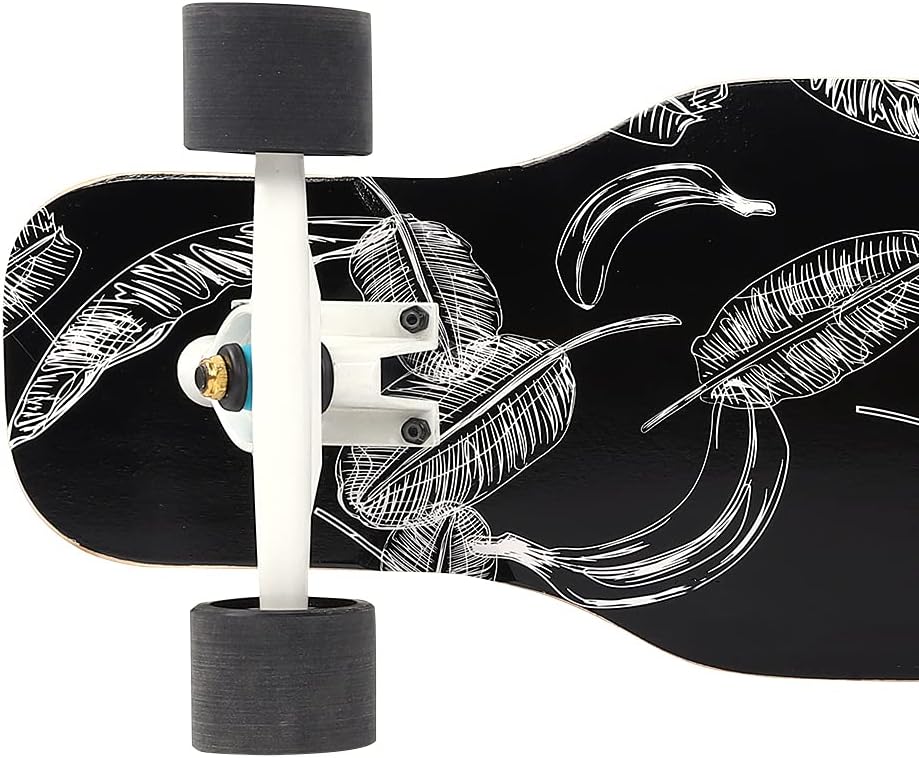 Maple Wooden Professional Longboard Anti Skid Deck Four Wheel Sports Skateboard for Teenager Beginner