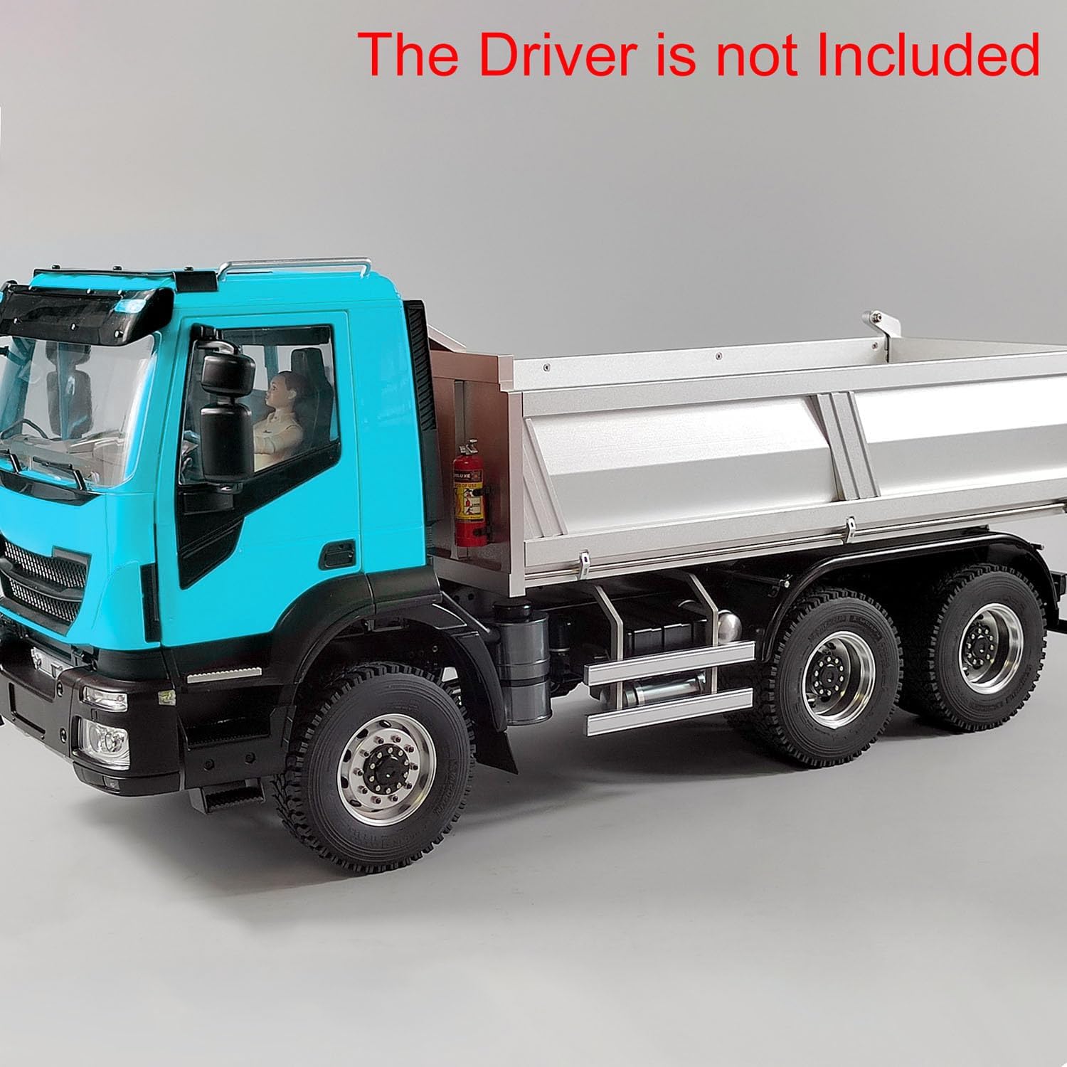 TOUCAN RC HOBBY Metal 1/14 Hydraulic RC Dump Truck 6X6 Radio Control Tipper Car 2-Speed Gearbox