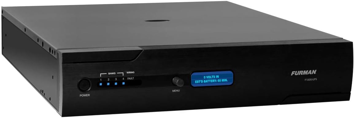Furman F1500-UPS Home Theater Uninterruptible Power Supply with Battery Backup and Power Conditioner