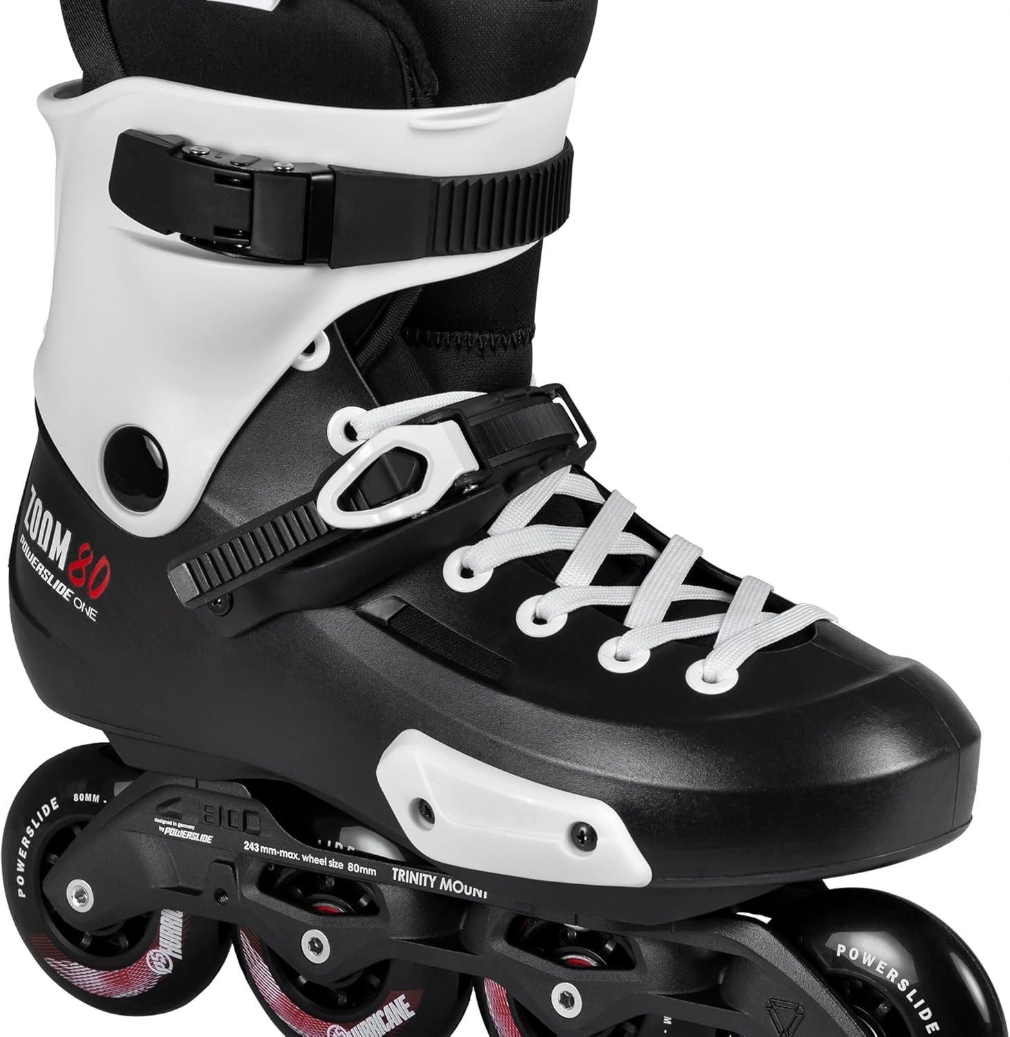 Powerslide Zoom 80 Pro Skates Size 7.0-7.5 (39-40)