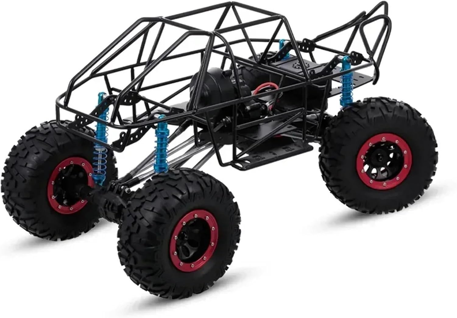 RC Repairs Models For Axial For SCX10 II 90046 90047 1/10 313mm Frame Wheelbase Chassis Frame With Tries RC Crawler For Climbing Car DIY(Type A)