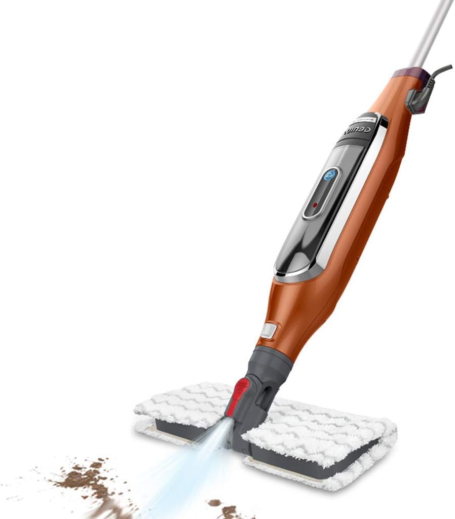 MLLXUXANCC Cleaning Tools Electric Wipe mop of The Household steam mop Wiping Machine Sterilization Cleaning Washer A steam Cleaner (Color: Brown Size: 30 * 120cm/12 * 47inch)