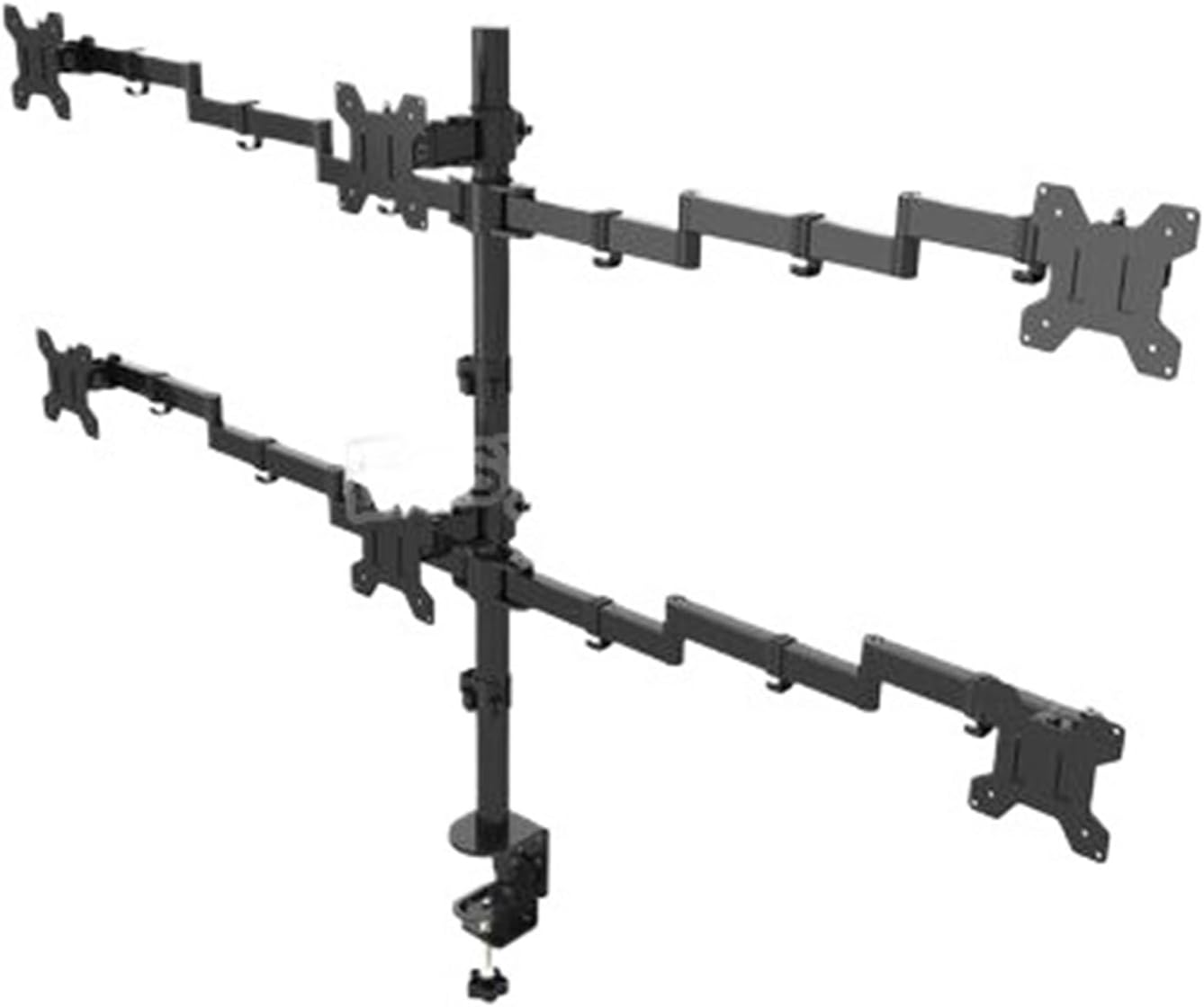 Desktop clamping full motion 360 degree 3-4-6 monitor stand 10