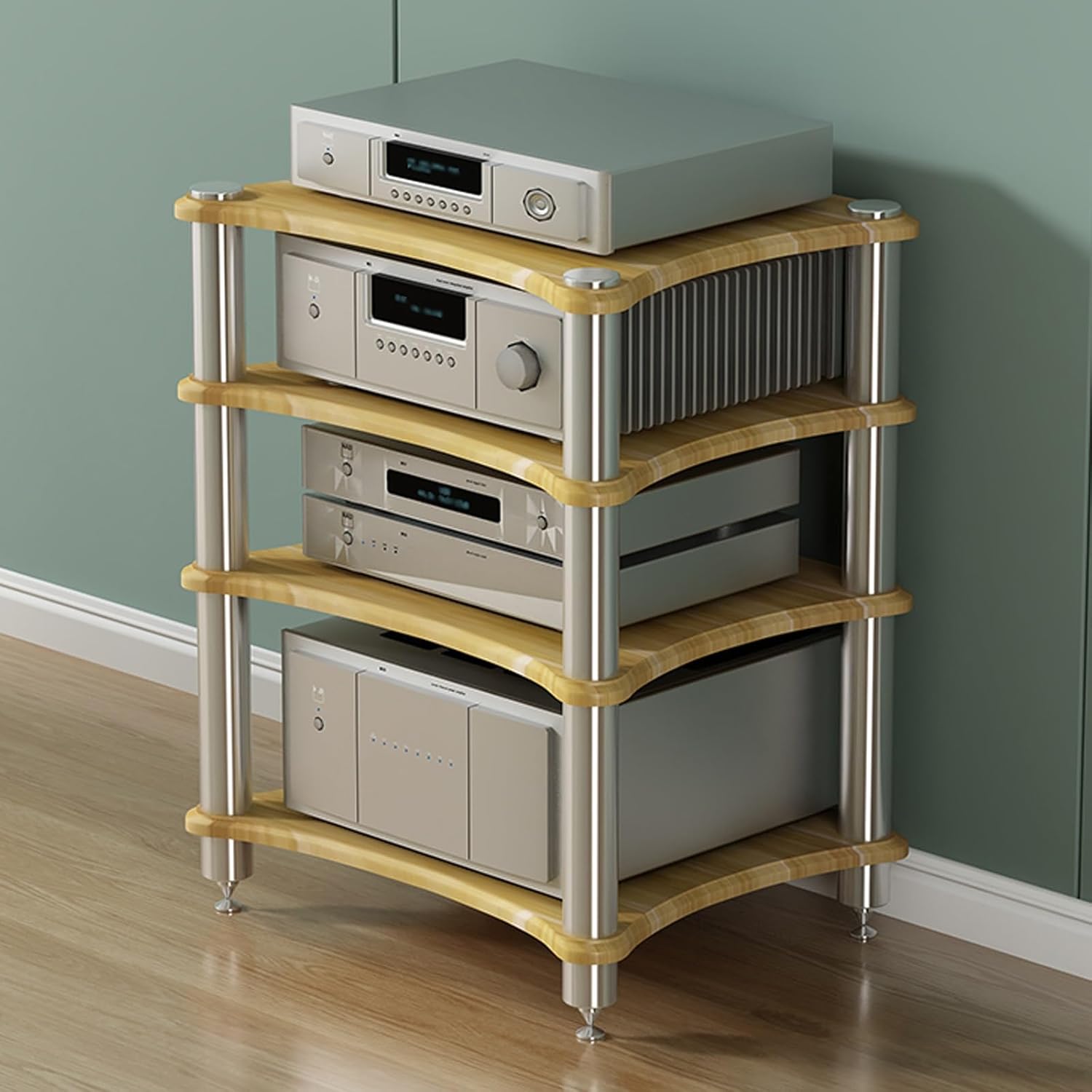 WNYAILLL Modern Audio Video Media Stand