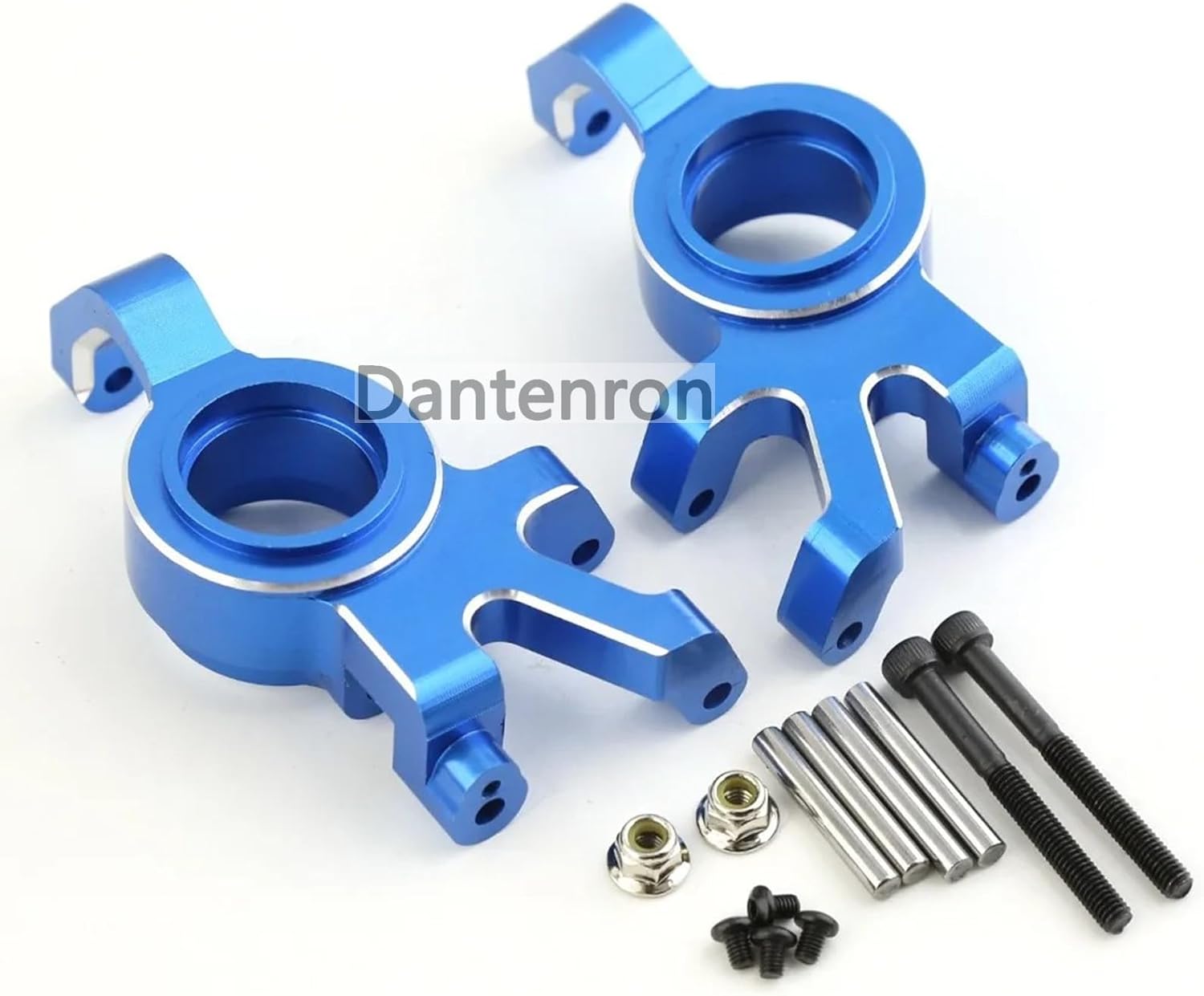 Full Set Kit Upgrade Parts for 1/5 RC Truck Car Traxxas X-Maxx 6S 8S Steering Group,Rear Axle Mount,Swing Arm Gearbox Shell,Caster Block,Steering Cup,Servo Base (Blue)