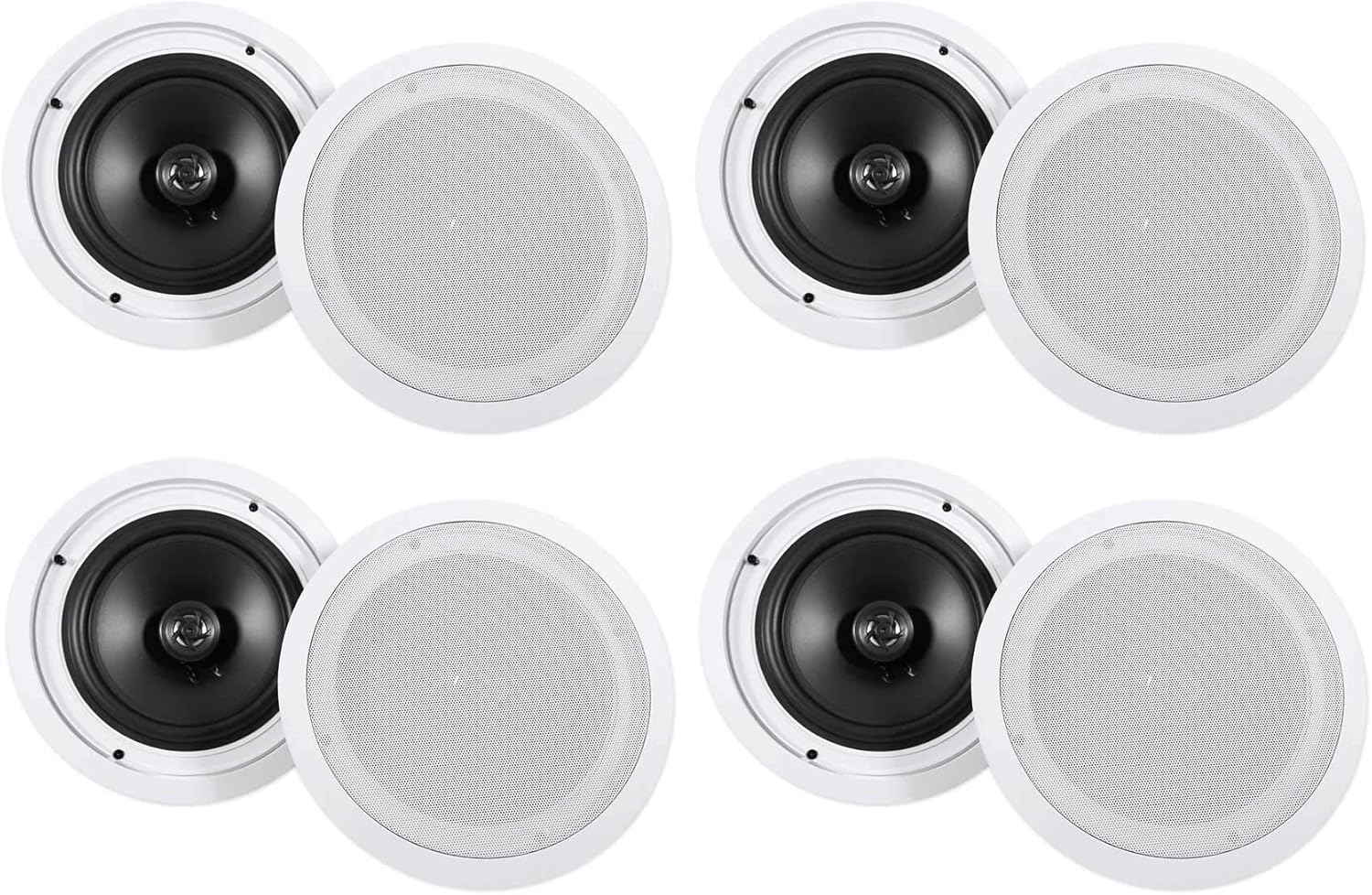 Rockville HC85 700-Watt Peak / 240-Watt RMS 8-in in-Ceiling Home Theater Speaker
