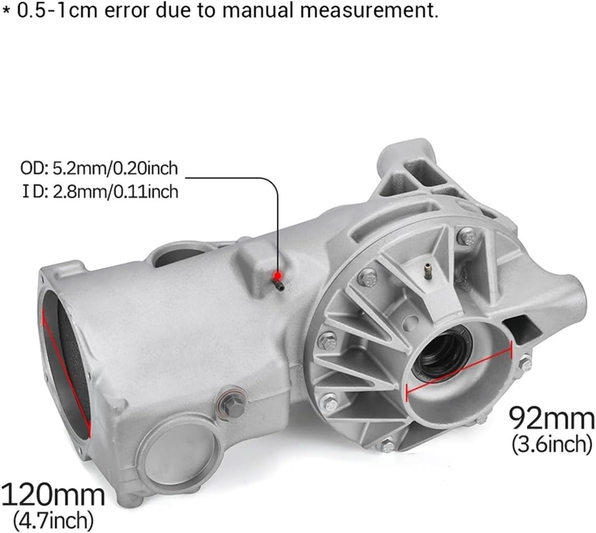 Rear Differential LR031377 Compatible For Land Rover LR2 08-15 Compatible For Range Rover Evoque 12-15