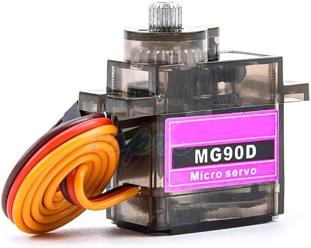 Replacement Part For MG90D Digital 9g Micro Servo Motor High Torque Bearing Upgraded MG90S For RC Helicopter RC Airplane 450 - (Color: 20pcs)