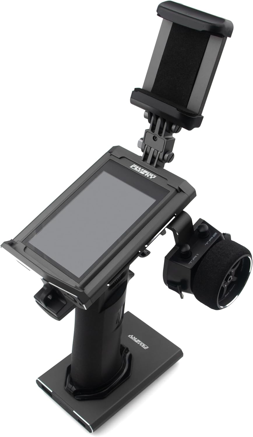 Flysky Noble NB4 Pro+ Surface Radio TX 2.4GHz 18CH AFHDS 3, Radio Transmitter 3.5 Inch IPS Touching Screen & 2 Flysky Receivers FGR4B & FGR8B - Surface Radio TX for RC Cars & RC Boats (HELIDIRECT)