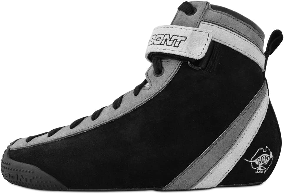Bont Parkstar Black Suede Professional Roller Skates for Park Ramps Bowls Street - Rollerskates for Outdoor and Indoor Skating